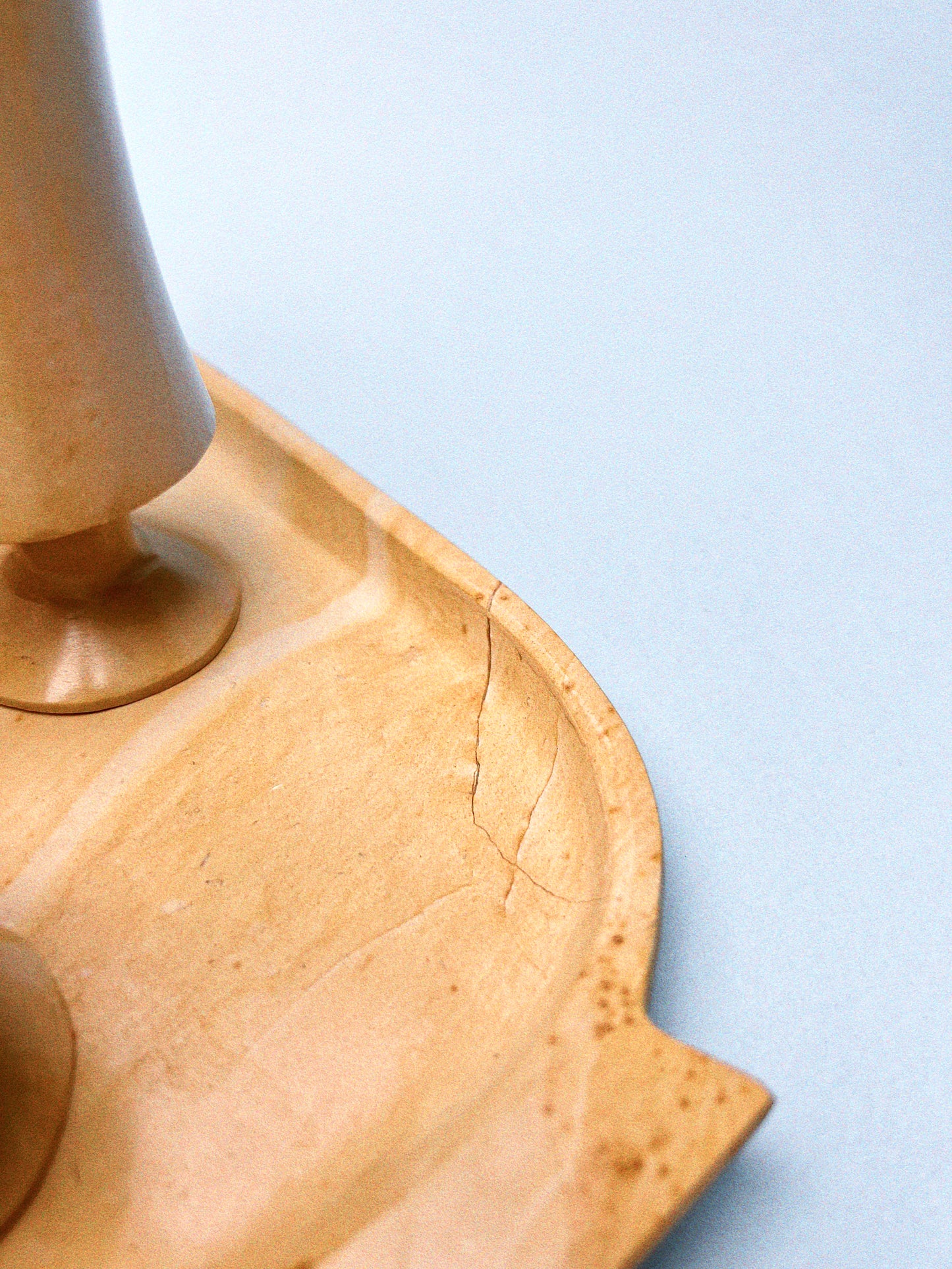 Vintage Hand Carved Marble Shot Glasses + Tray