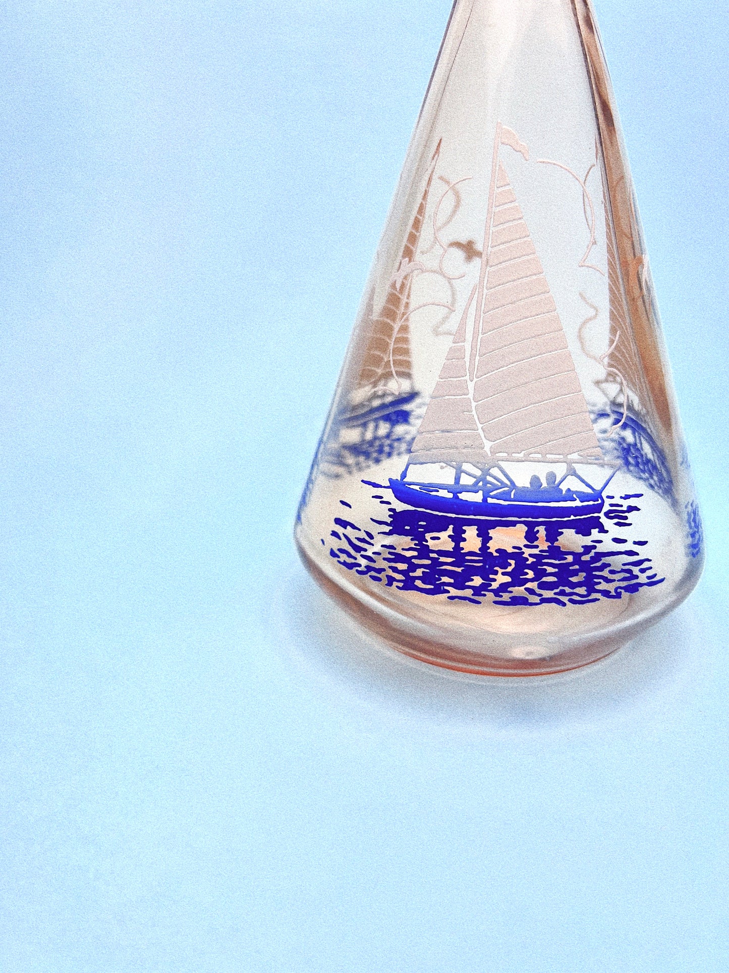 Vintage Festival of Britain Sailing Decanter