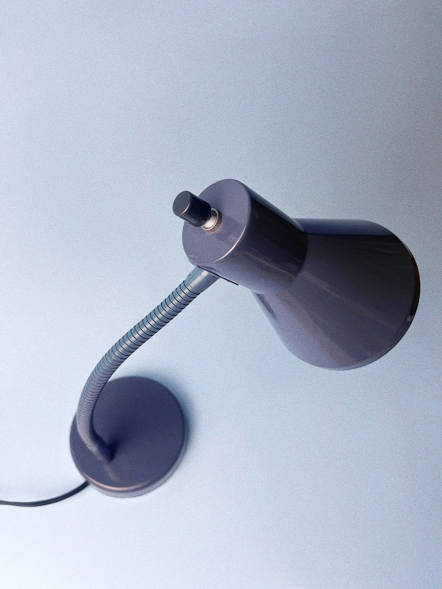 Vintage Deep Purple Desk Lamp