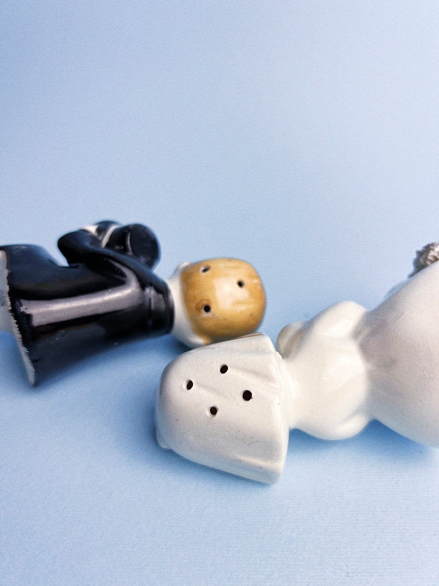 Vintage Bride + Groom | Salt + Pepper Shakers
