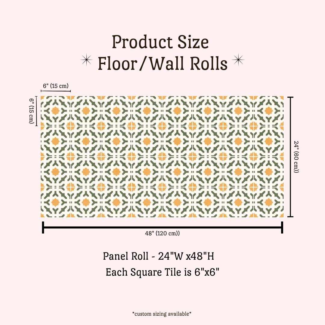 Silas Sticker Tile | Meadow