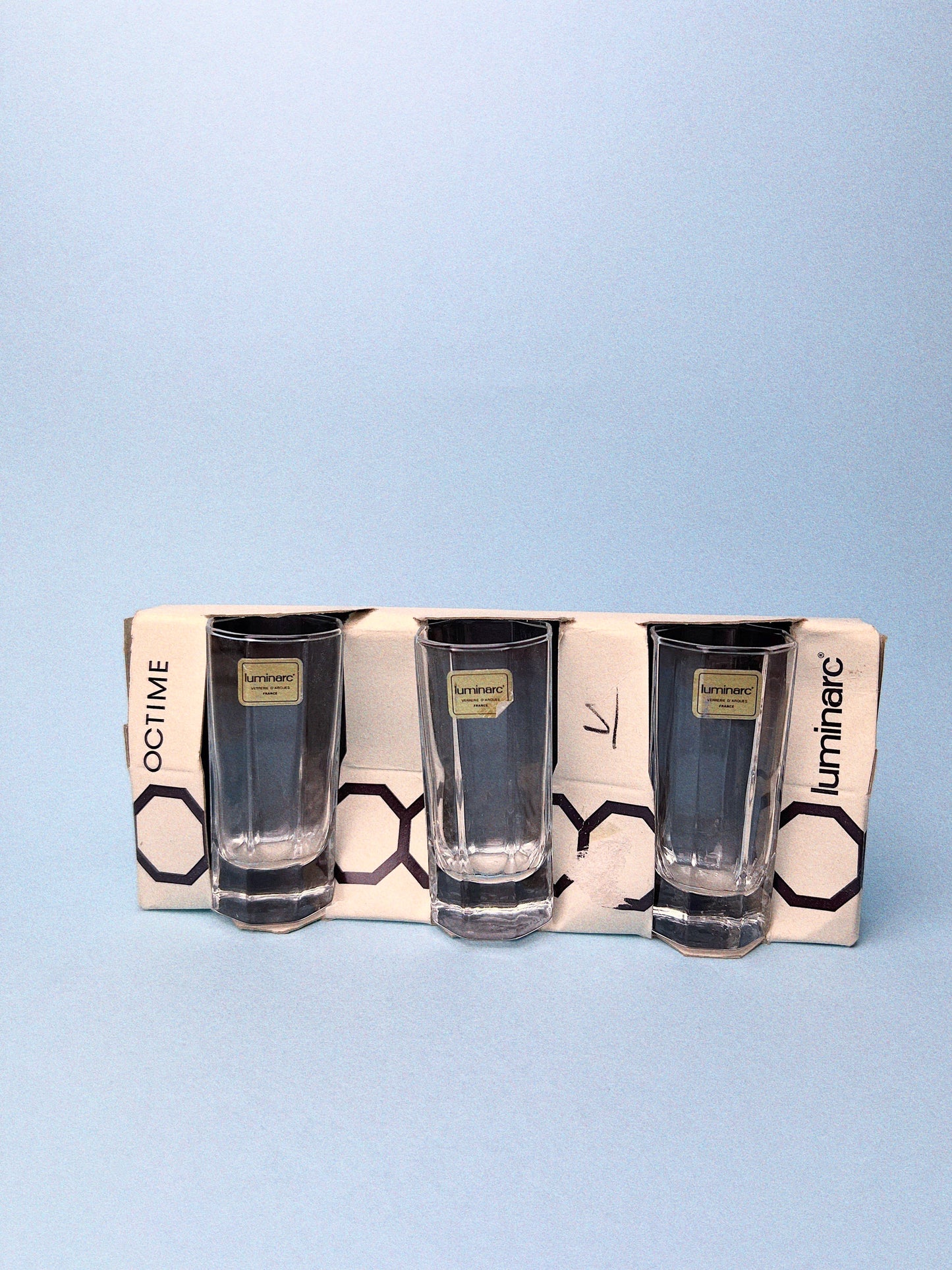Octime Shot Glasses, Set of 3