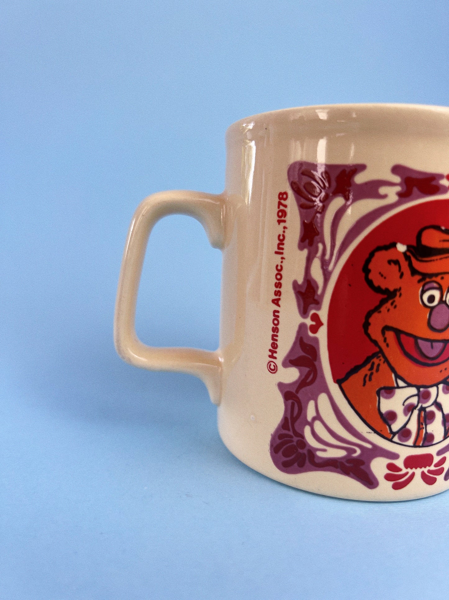 Vintage 'The Muppet Show' Fozzie Bear Mug