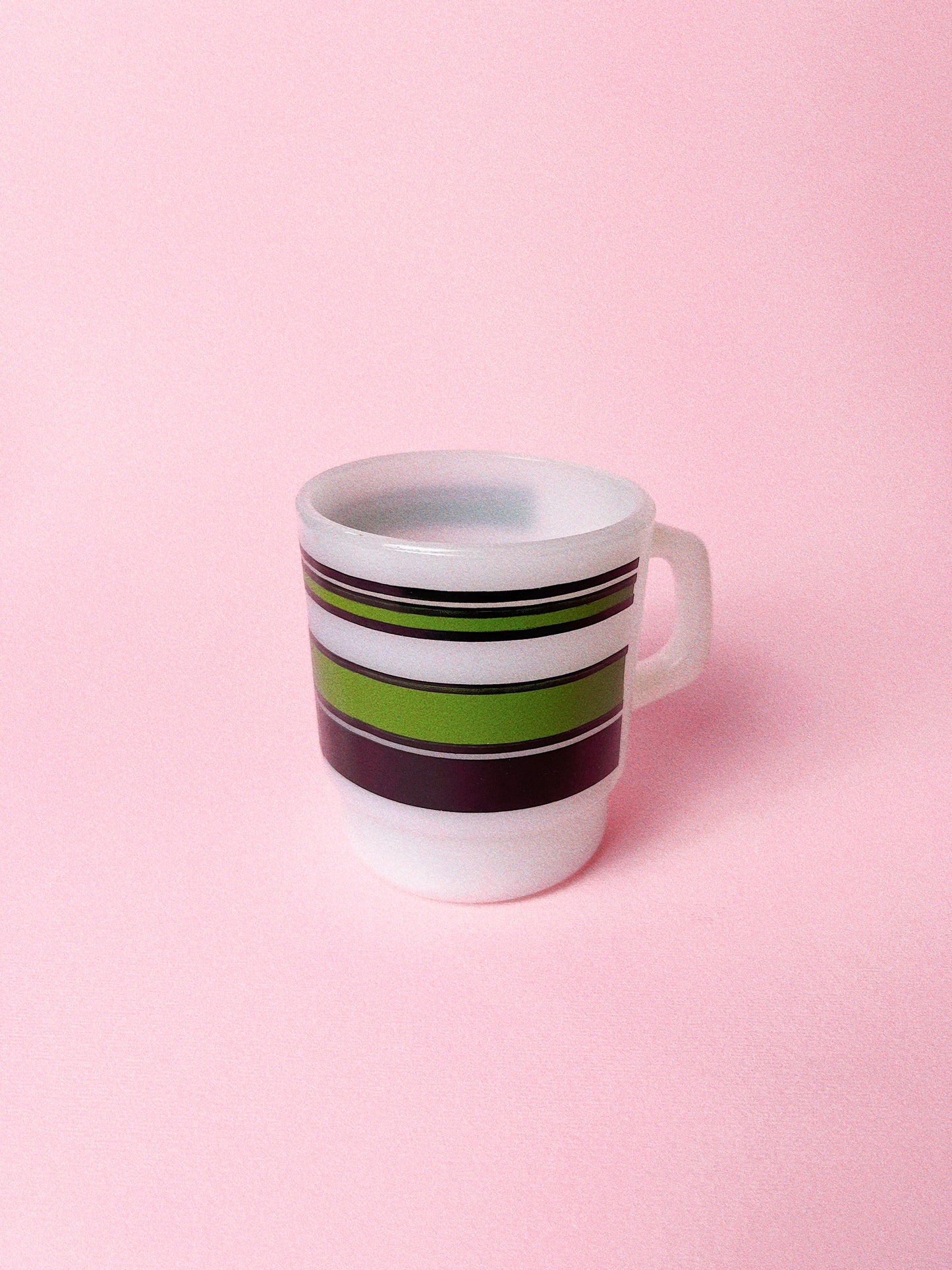 Vintage Fire-King Striped Mug