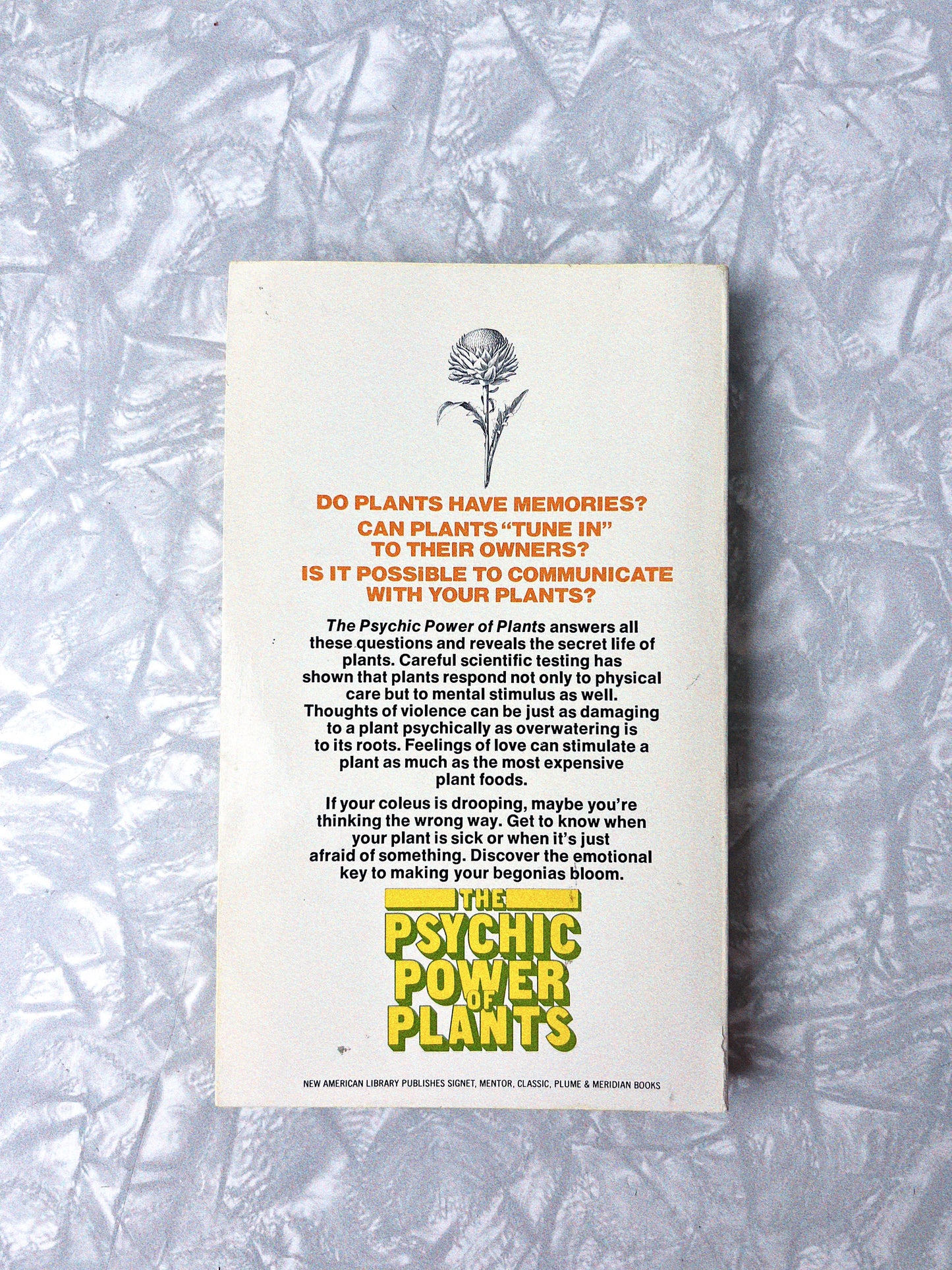 Vintage The Physic Power of Plants By John Whitman - 1st Edition *Rare