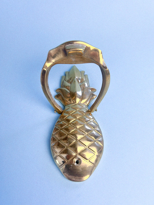 Pineapple Brass Door Knocker
