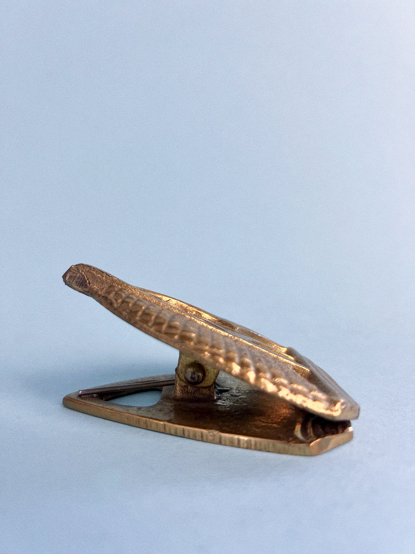Vintage Brass Sailboat Letter Clip