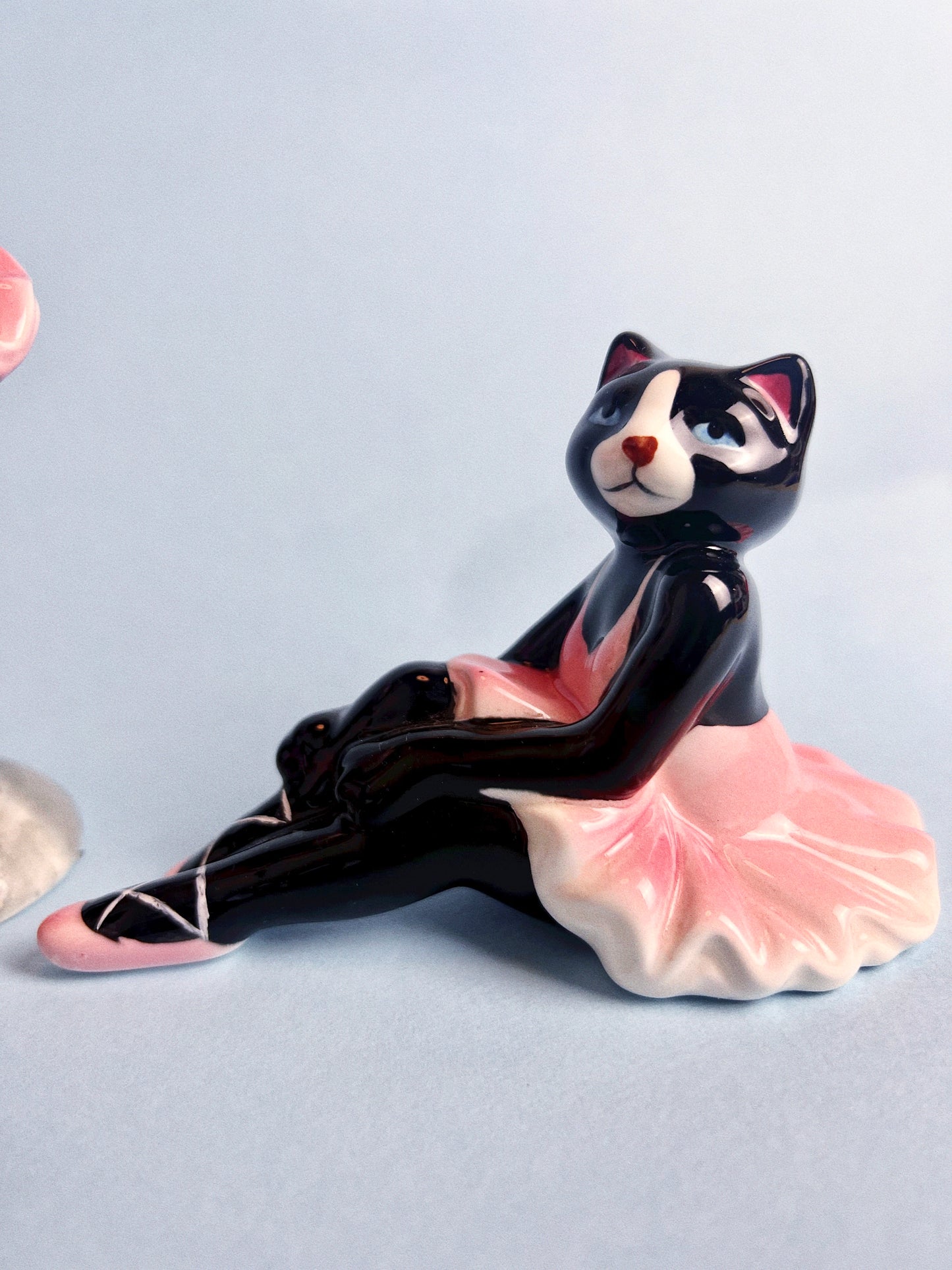 Vintage 'Giftcraft' Ballet Cats, Set of 3