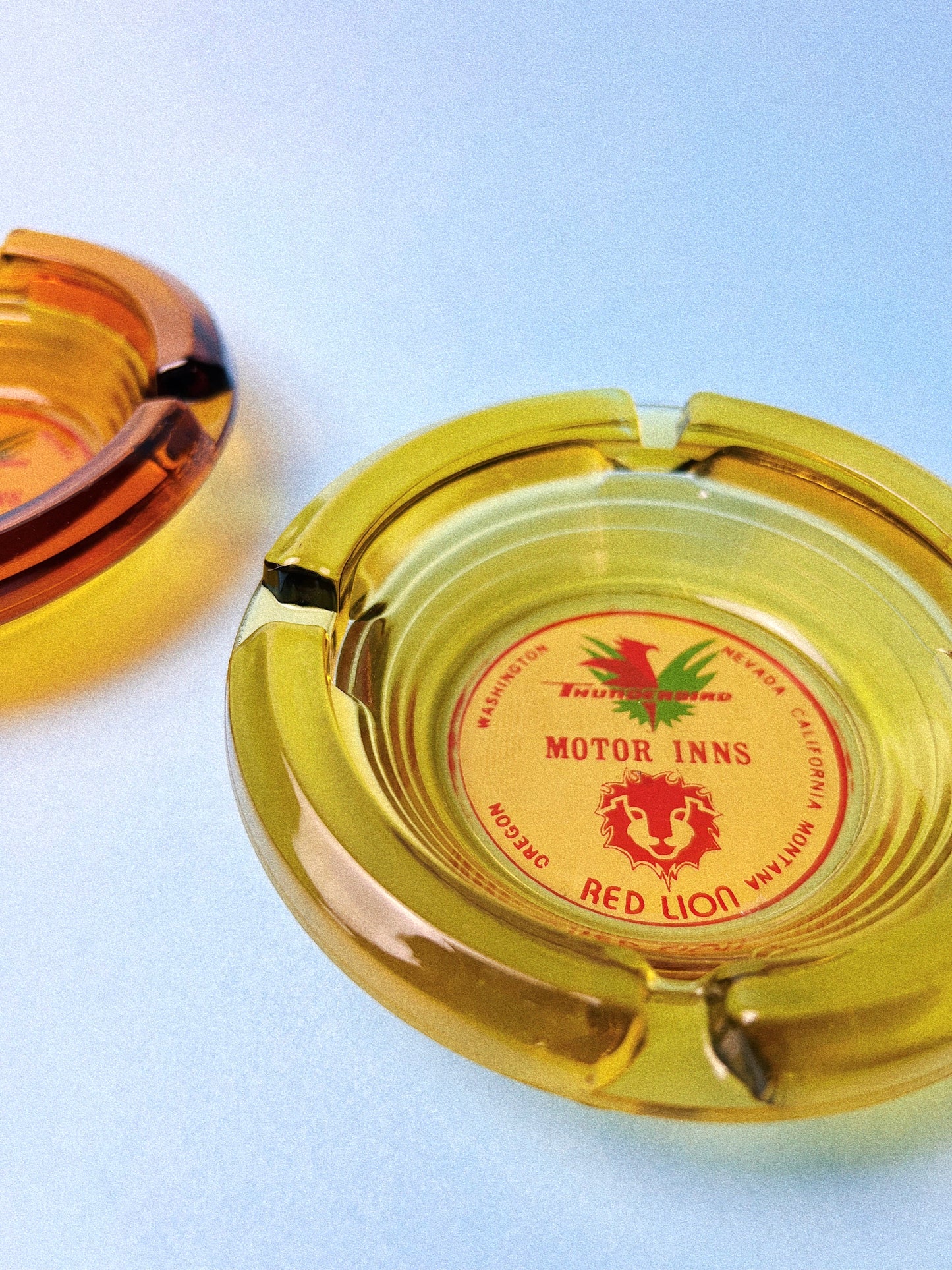 Vintage Thunderbird Motor Inn Vintage Hotel Ashtray