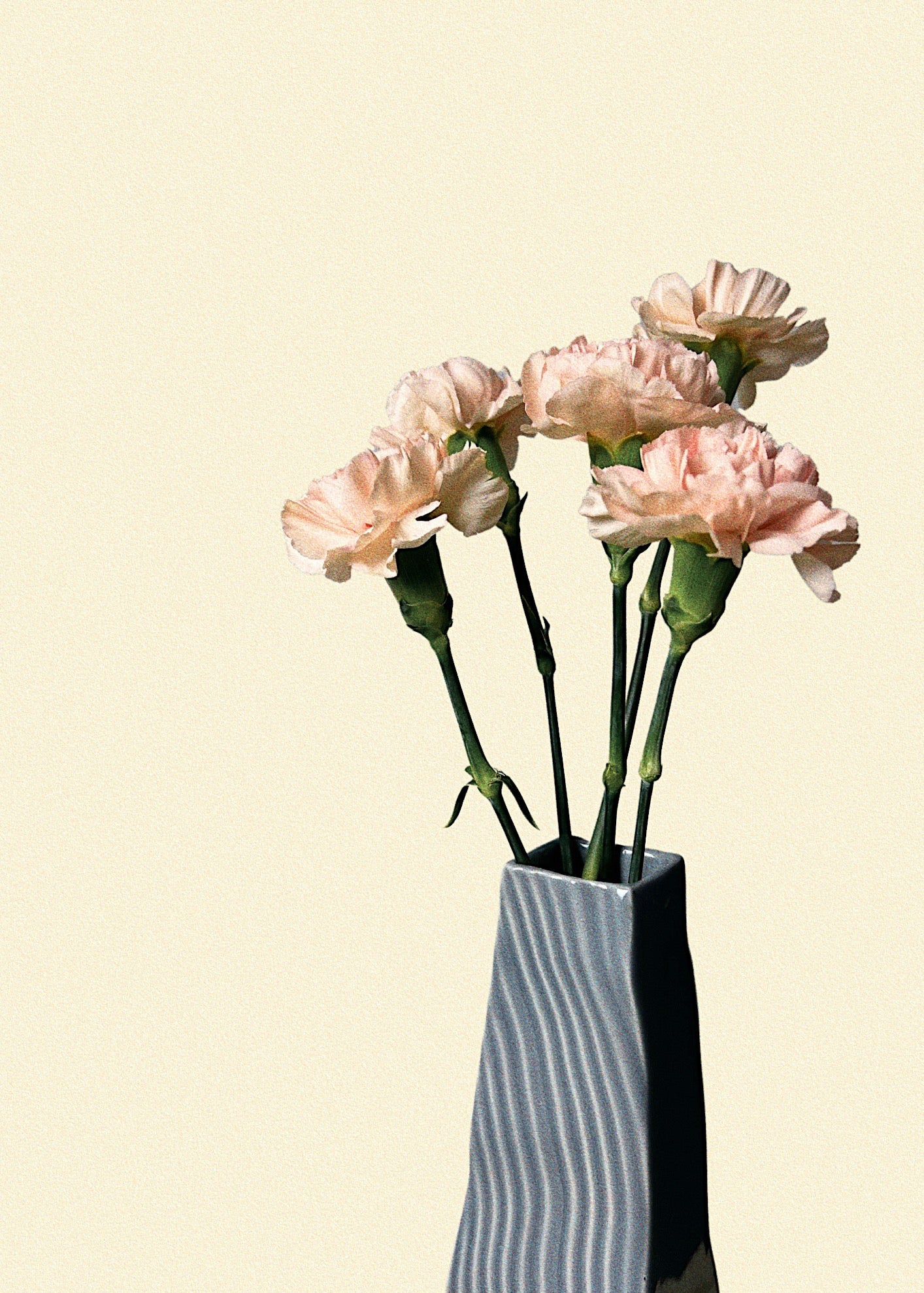 Vintage La Donna Ceramica Squiggle Vase