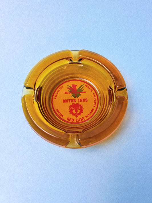 Vintage Thunderbird Motor Inn Vintage Hotel Ashtray