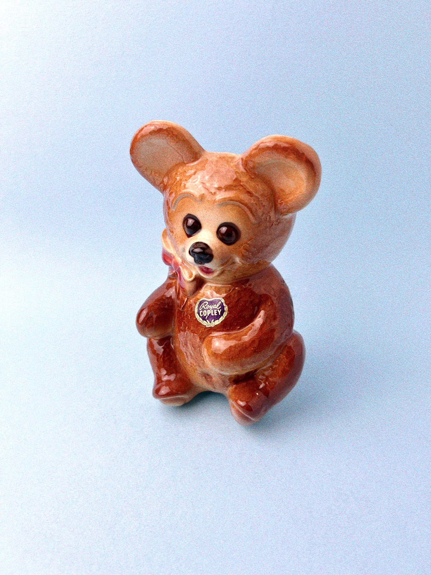 Vintage Royal Copley Teddy Bear Vase