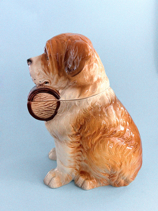 Vintage Bernie St. Bernard Cookie Jar