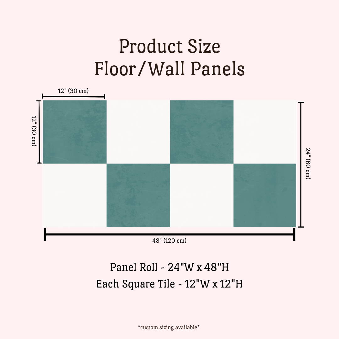 Checkerboard Sticker Tile | Wild Amazon