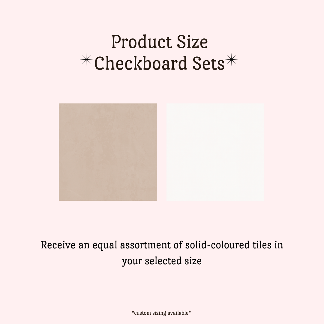 Checkerboard Sticker Tile | Sandrift