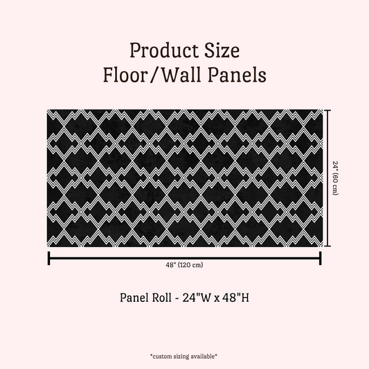 Rafferty Sticker Tile | Black Moon