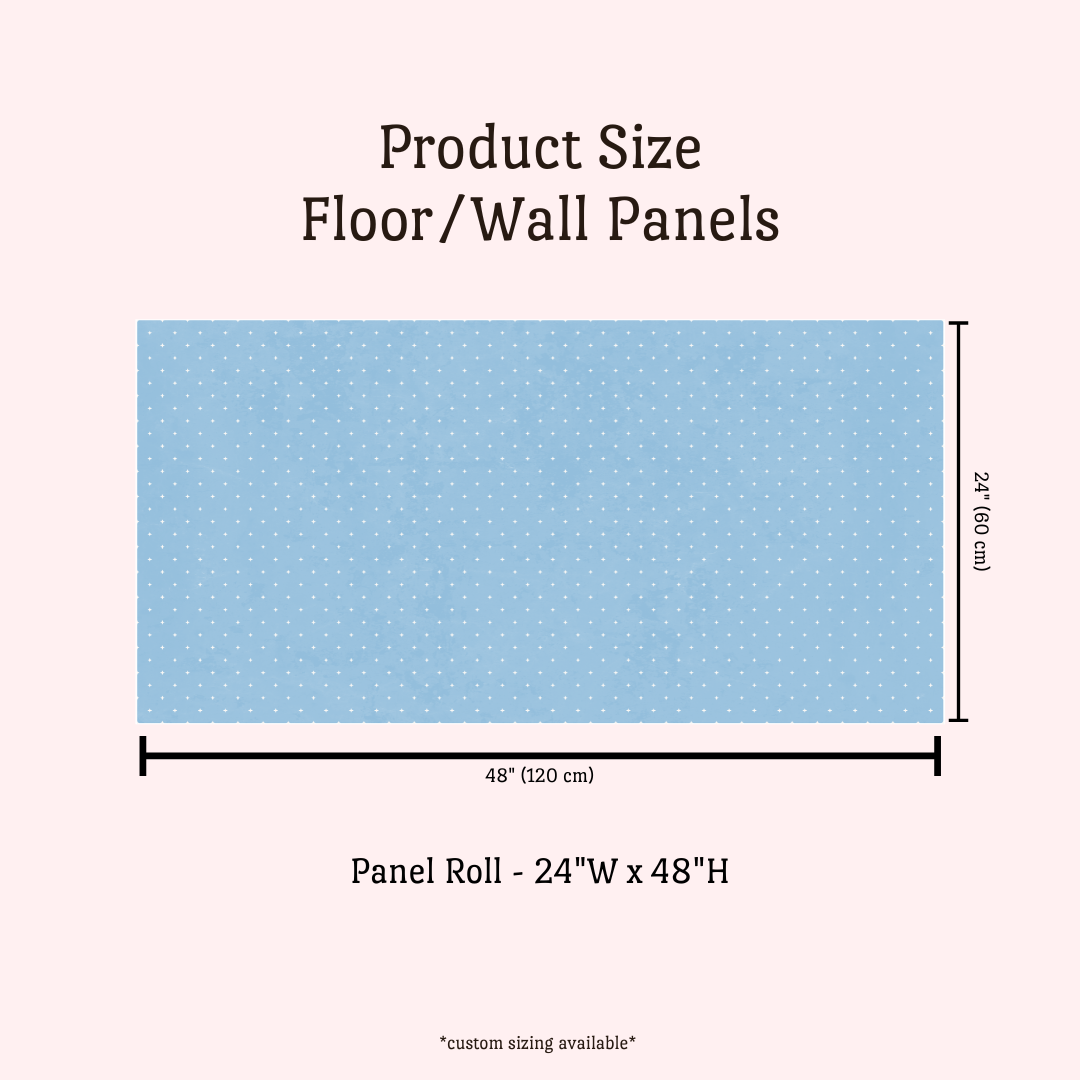 Sterling Panel Roll | Whispering Blue