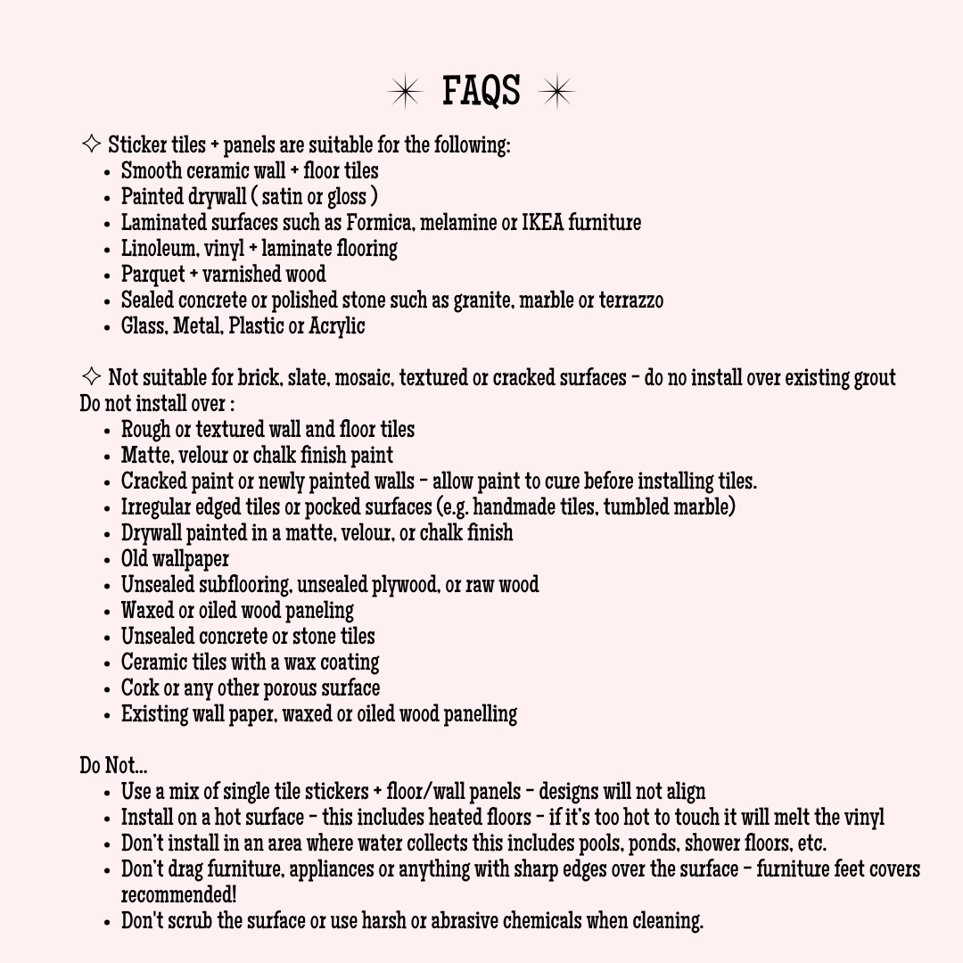 Terrazzo Sticker Tile | Orange Breeze