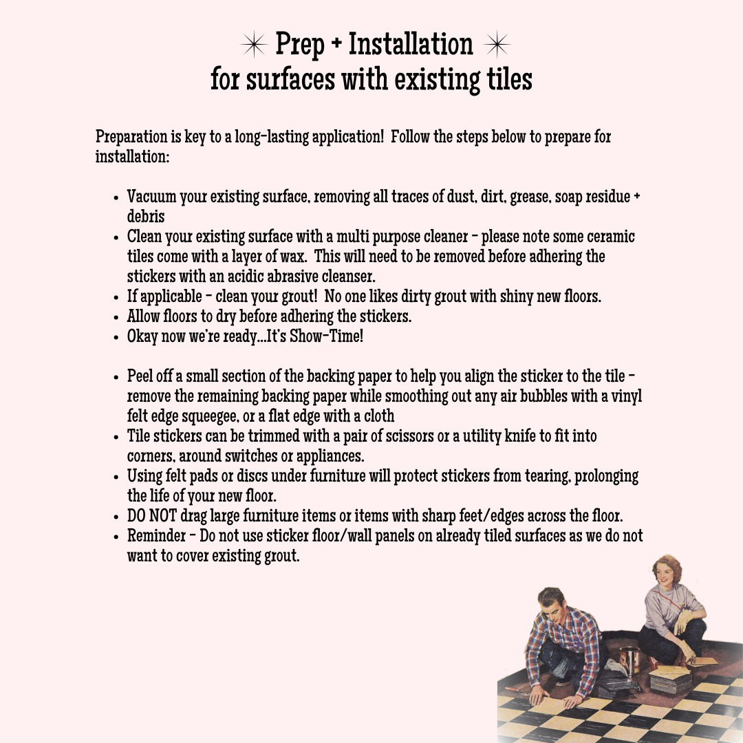 Checkerboard Sticker Tile | Wild Amazon