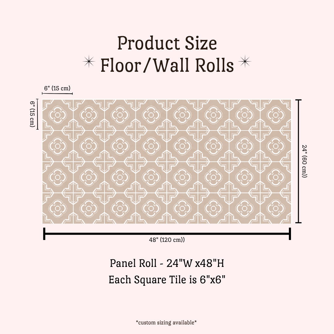 Léonie Sticker Tile | Sandrift