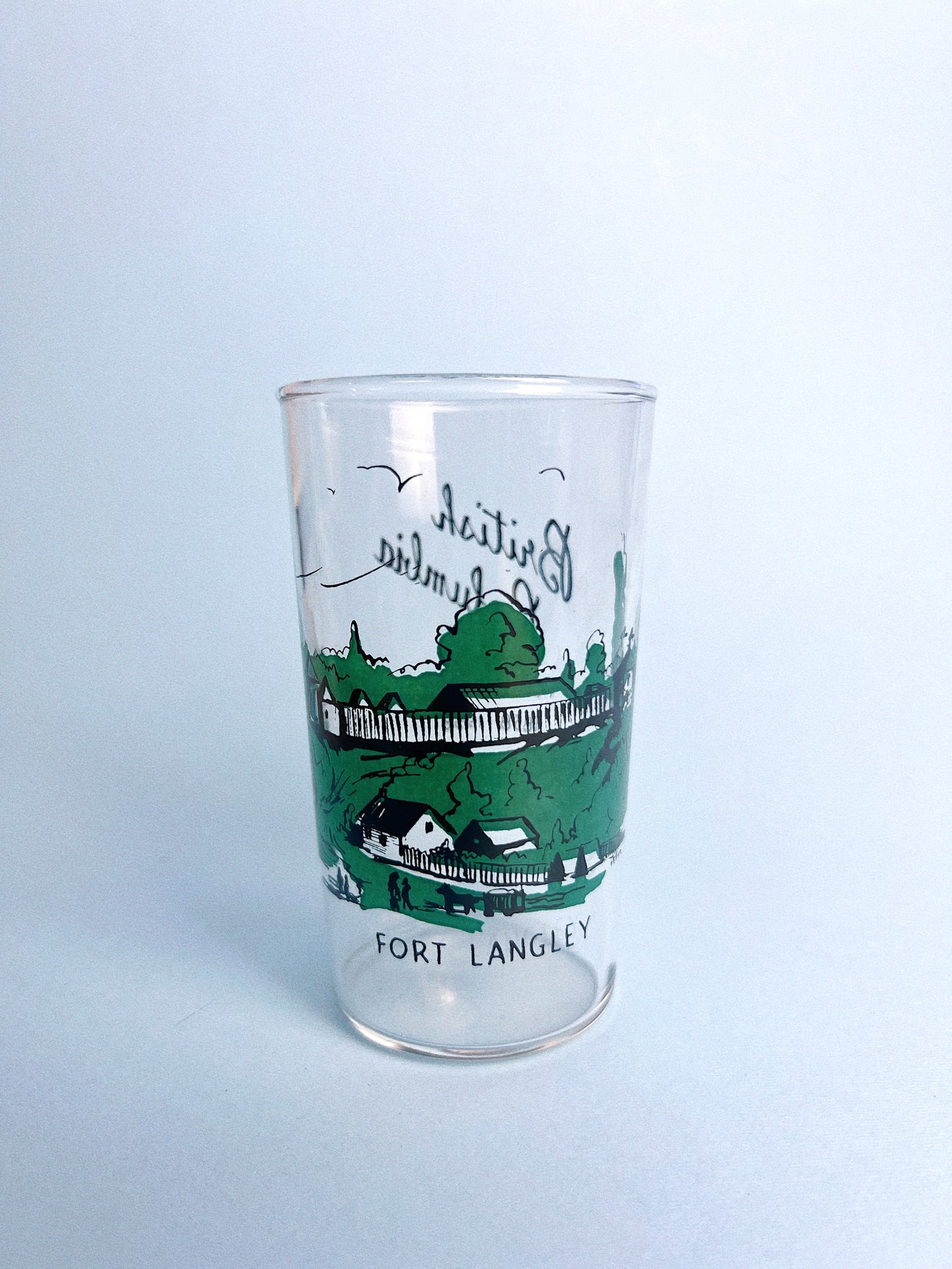 Vintage Centennial British Columbia Glasses, Set of 4