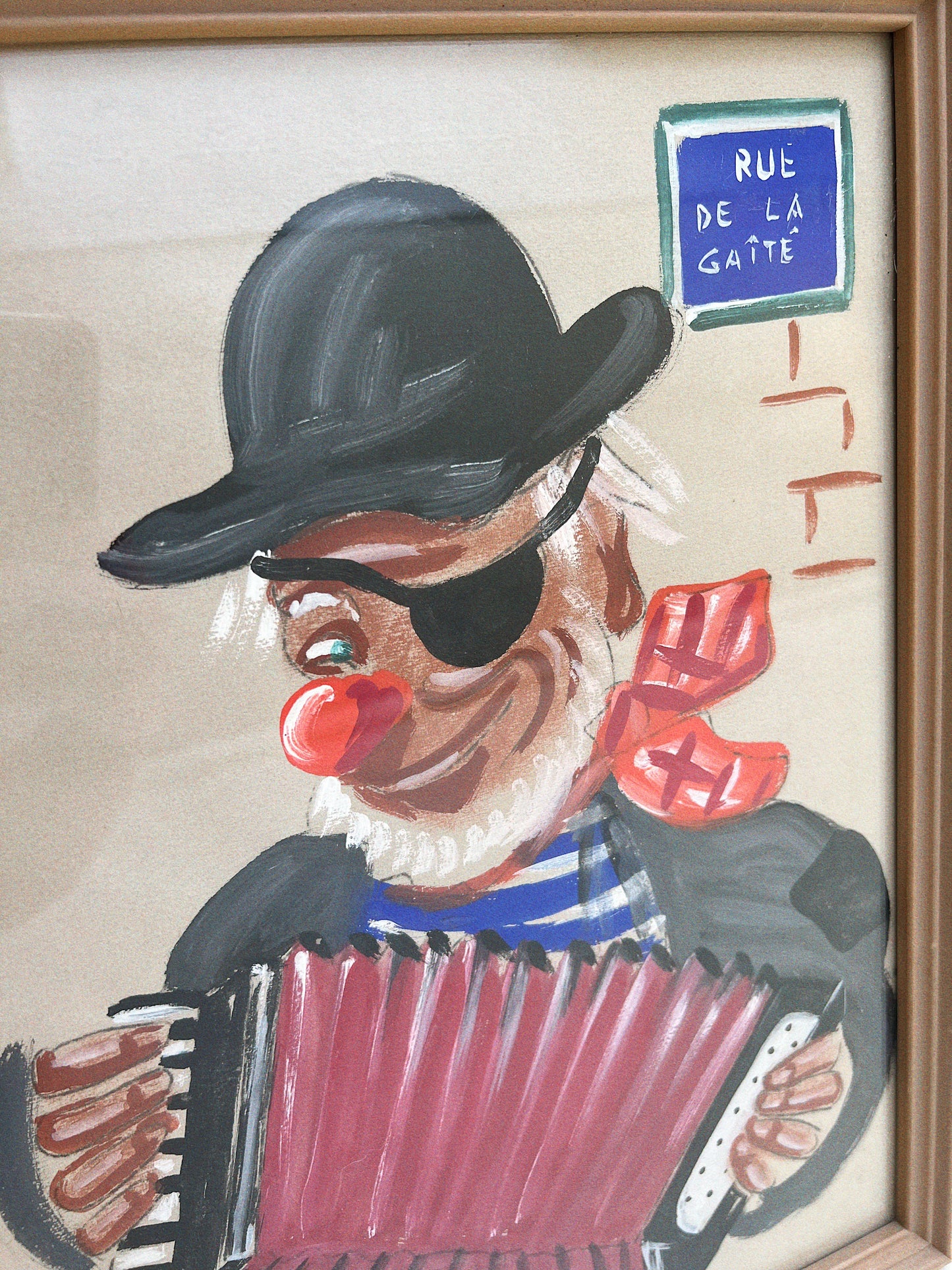 Luky Paris Clowns | Original Watercolour Paintings, Set of 3