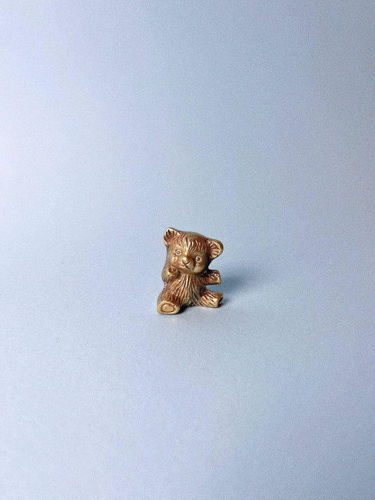 Vintage Brass Bear | Miniature