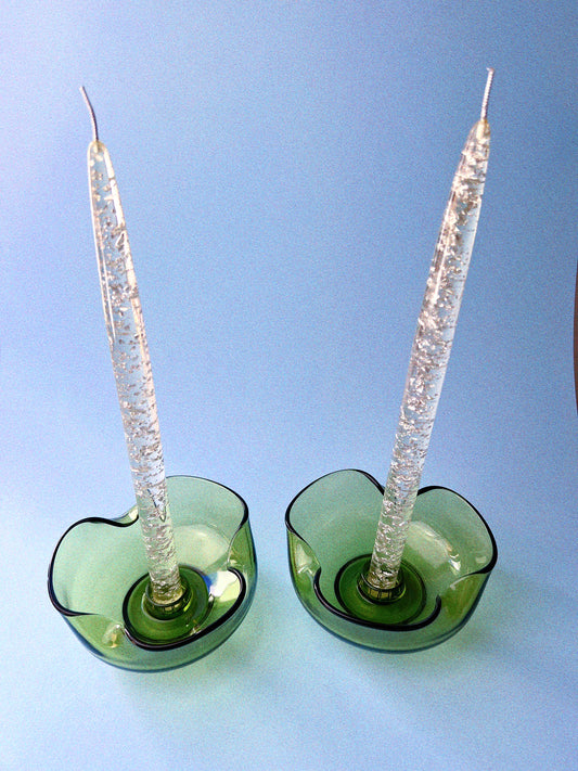 Vintage Candle Bowls, Set of 2 | Anchor Hocking