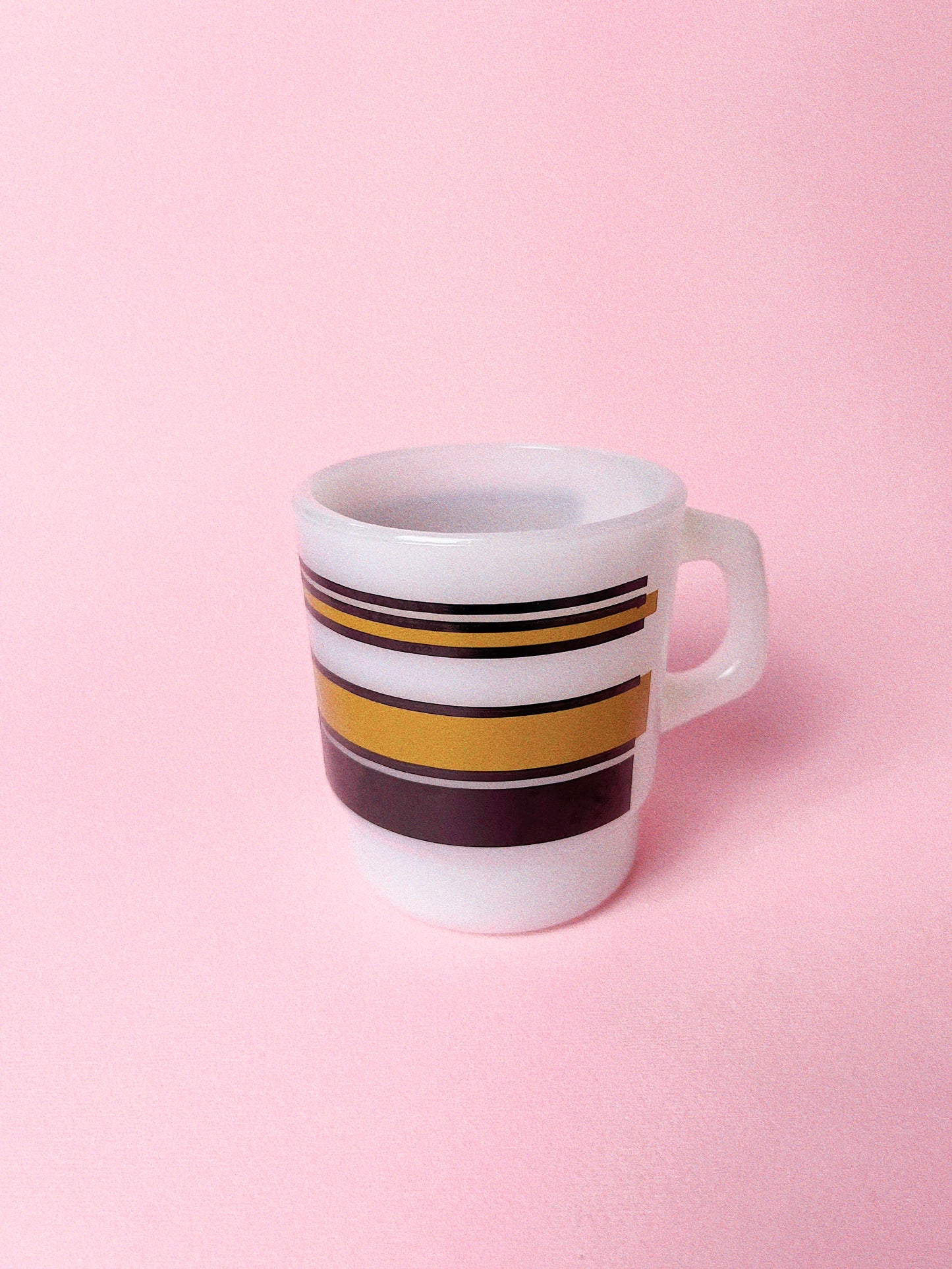 Vintage Fire-King Striped Mug