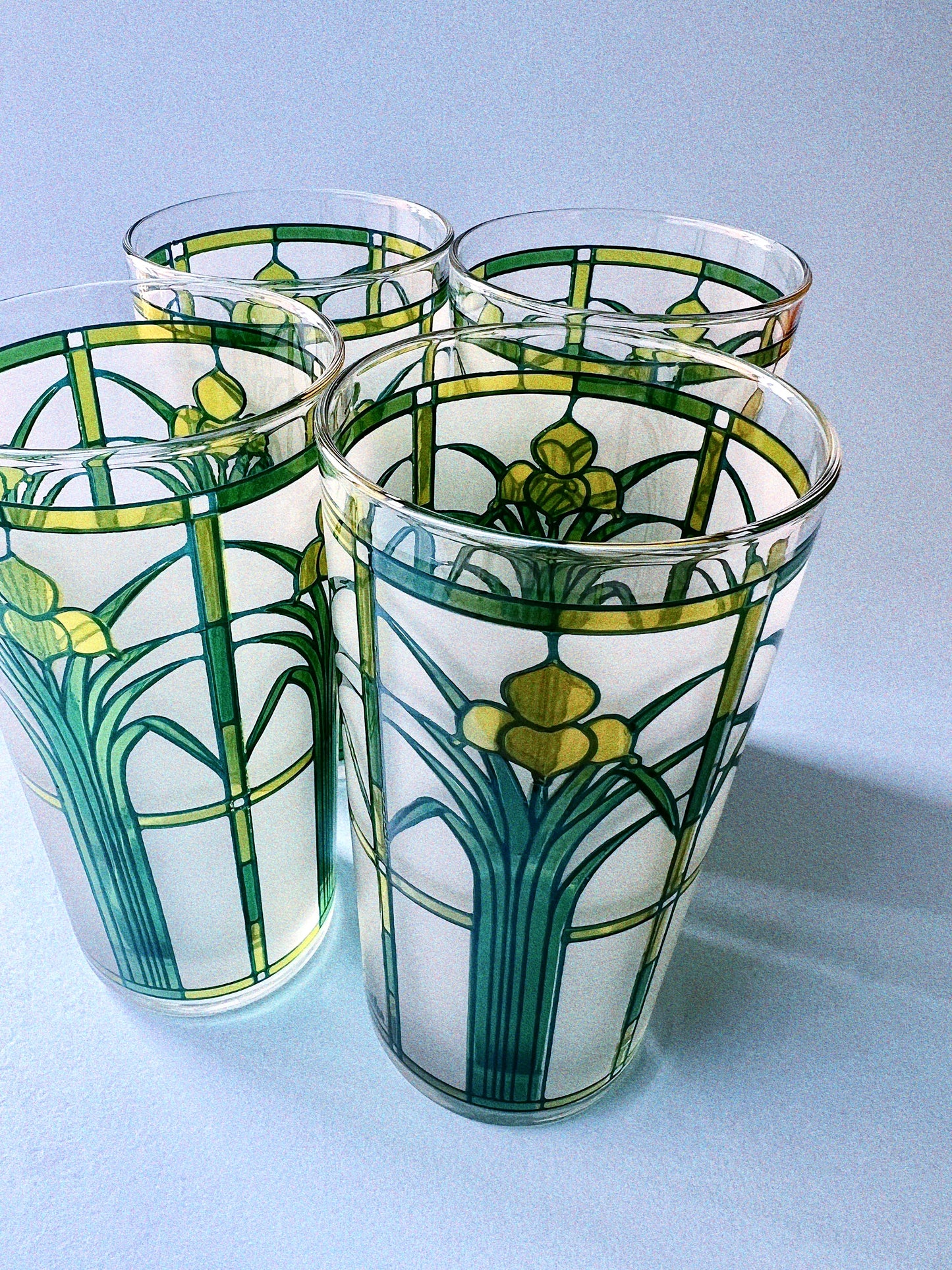 Lila Highball Glasses, Set of 4