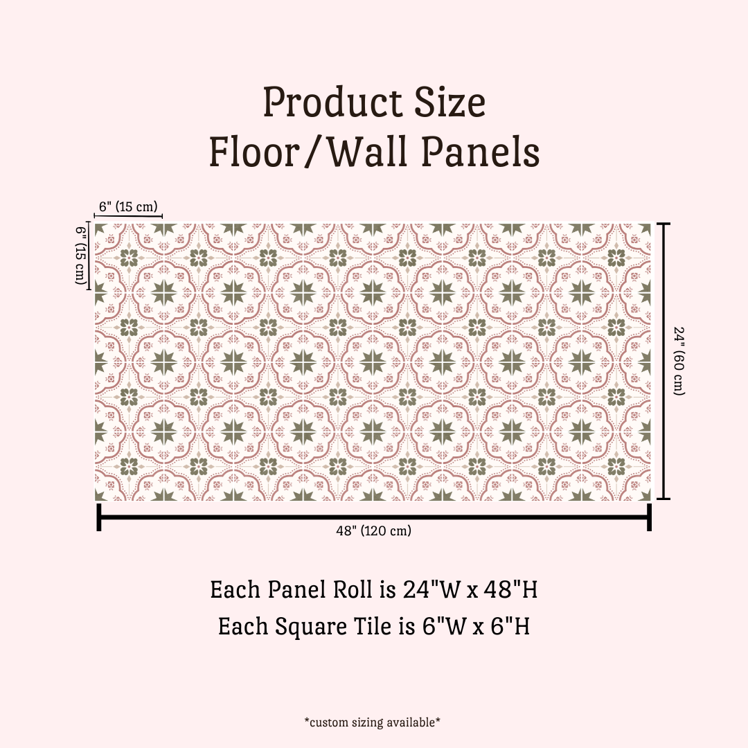 Lucia Sticker Tile | Yucca