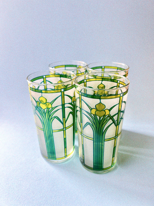 Lila Highball Glasses, Set of 4