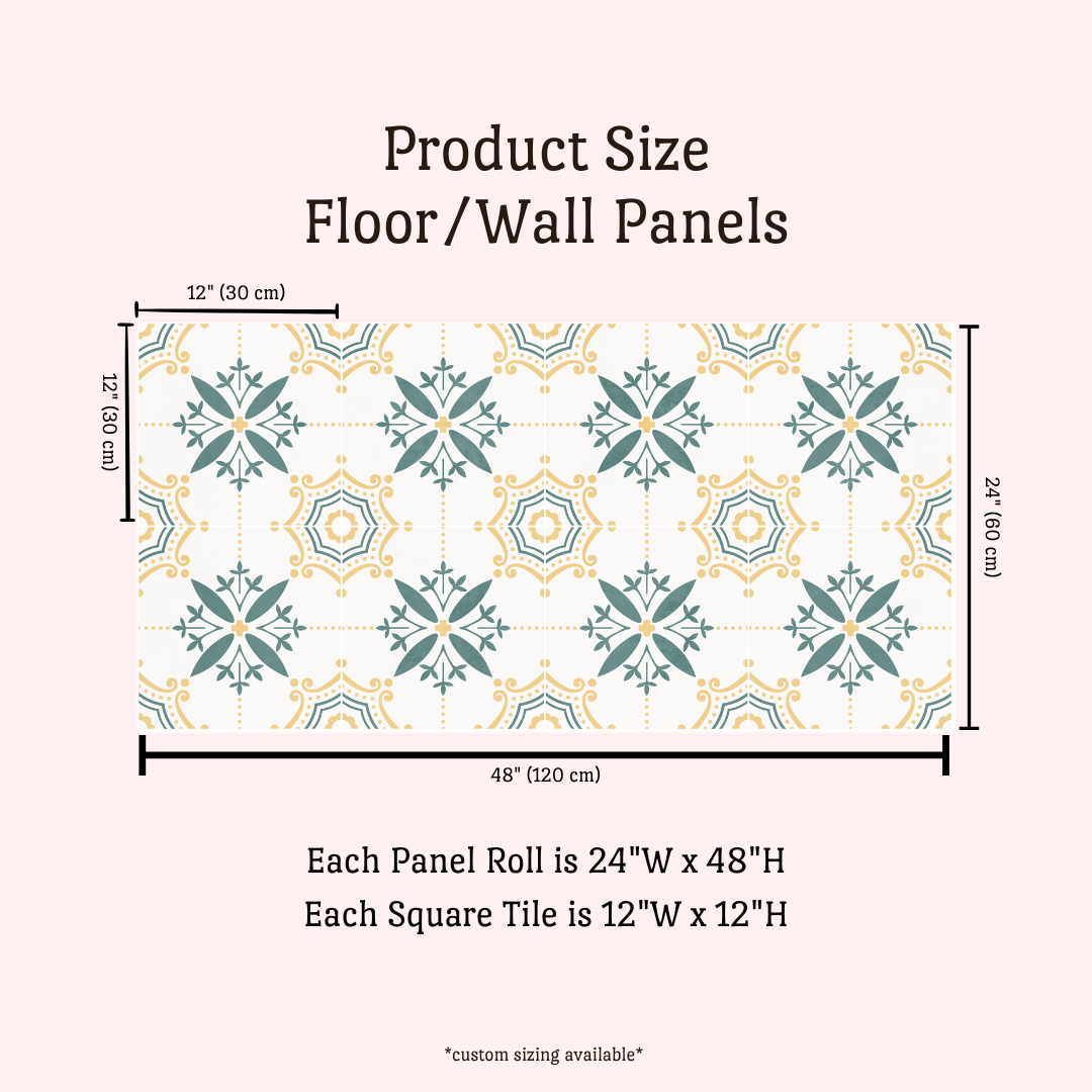 Calliope Sticker Tile | Riviera