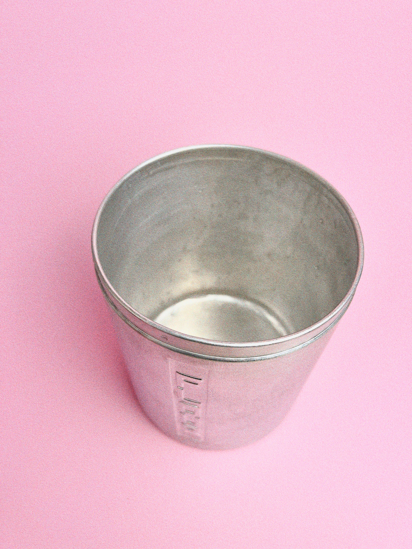 Vintage Metasco Aluminum Flour Canister