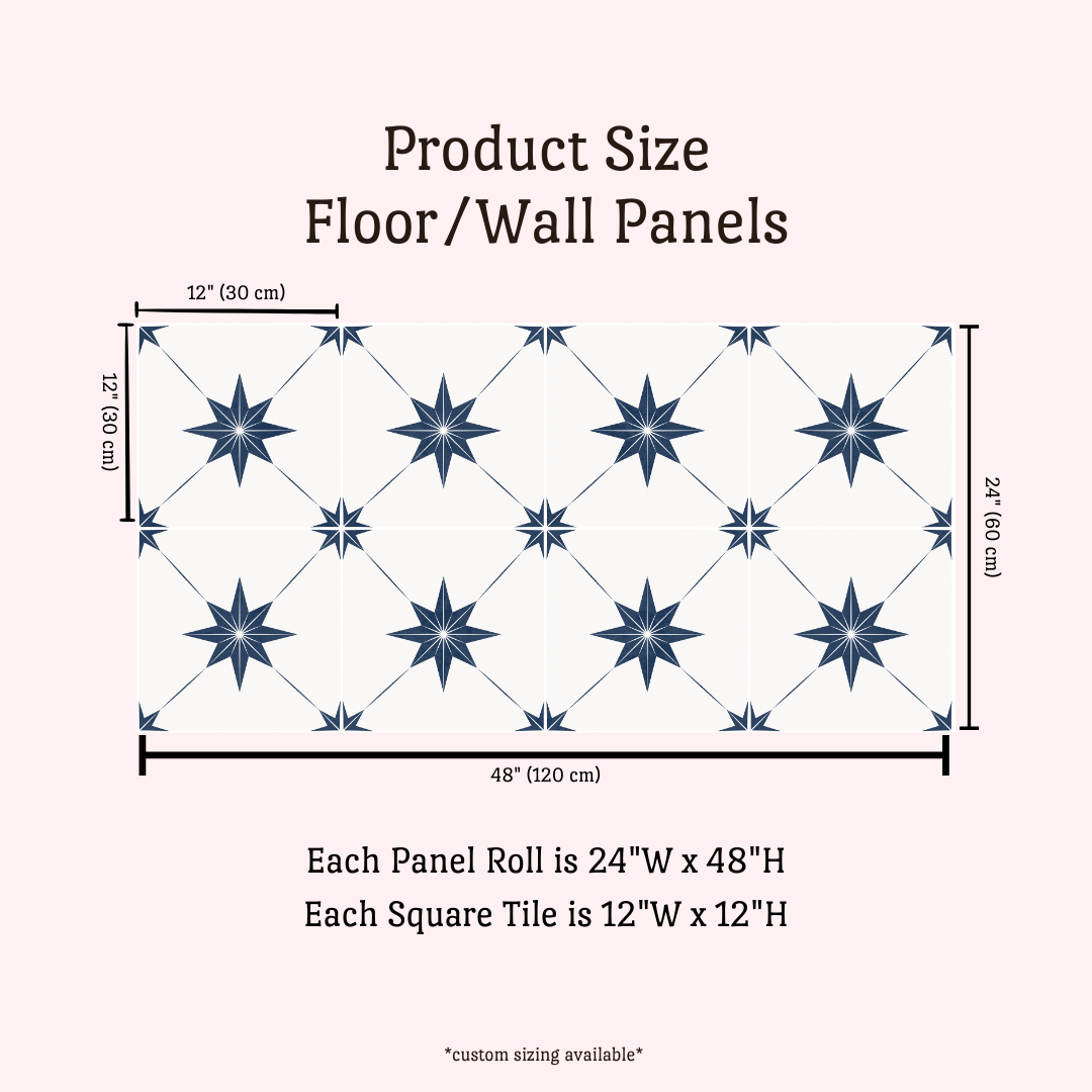 Estella Sticker Tile | Midnights - White