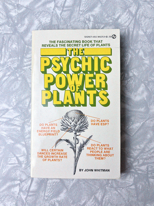 Vintage The Physic Power of Plants By John Whitman - 1st Edition *Rare
