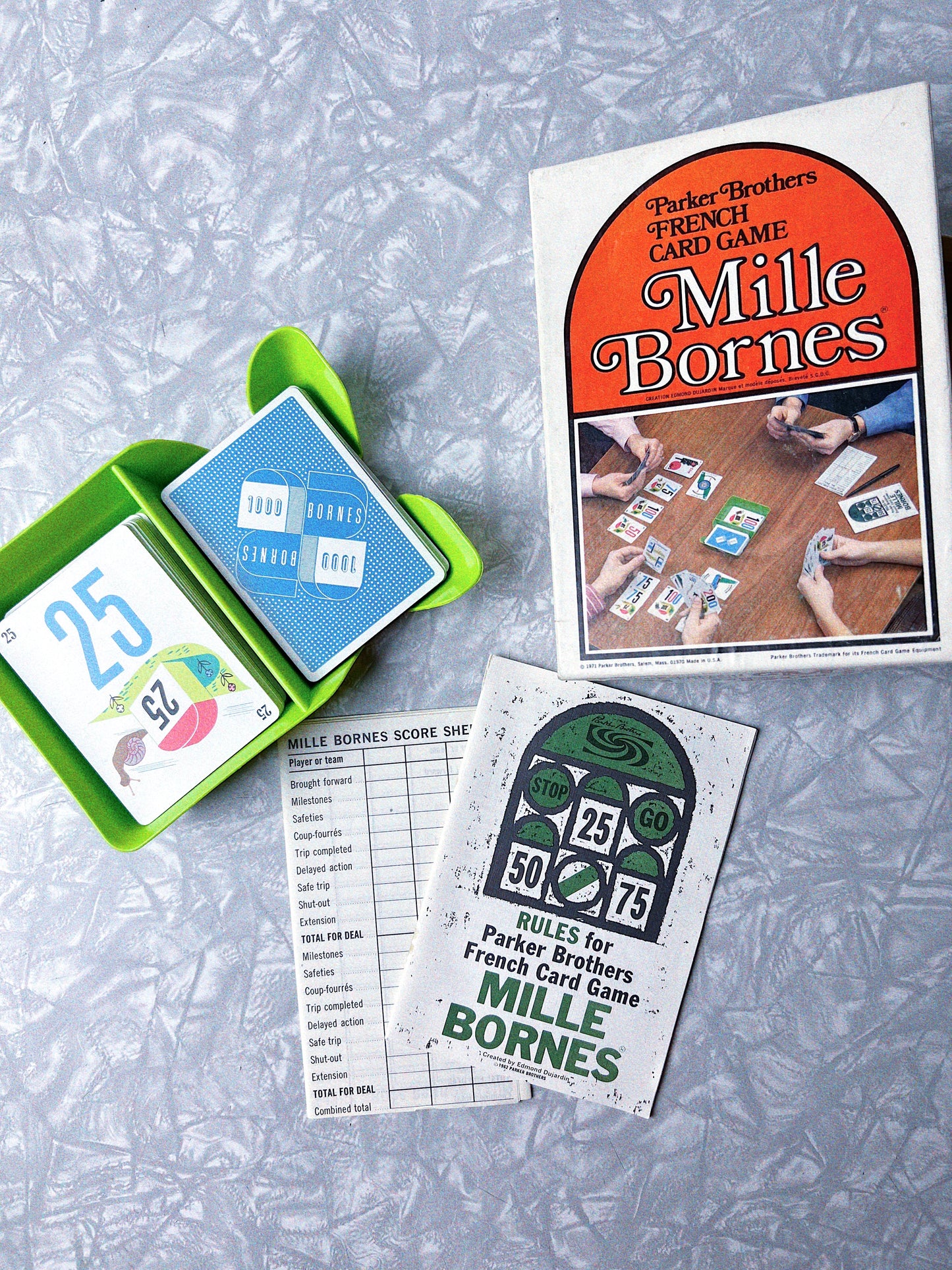 Millie Bornes Family Card Game