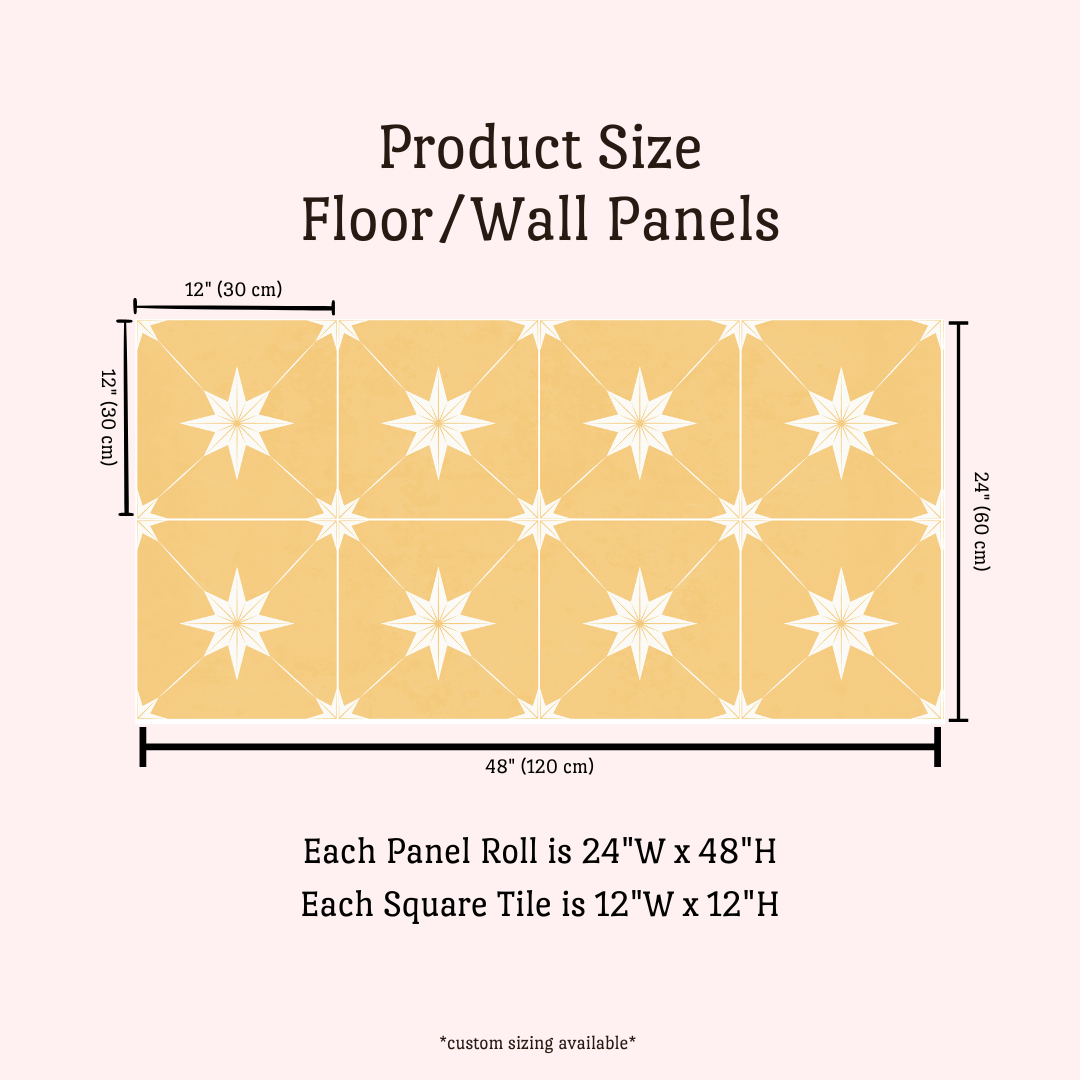 Estella Sticker Tile | Sunburst