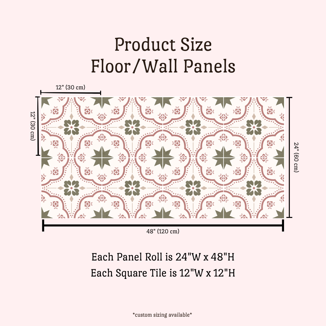 Lucia Sticker Tile | Yucca