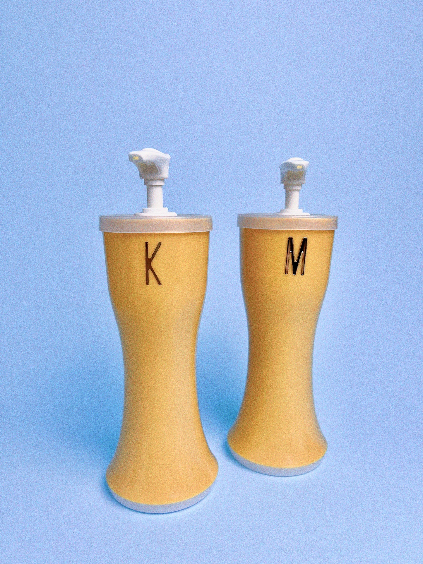 Mustard + Ketchup Dispenser Set