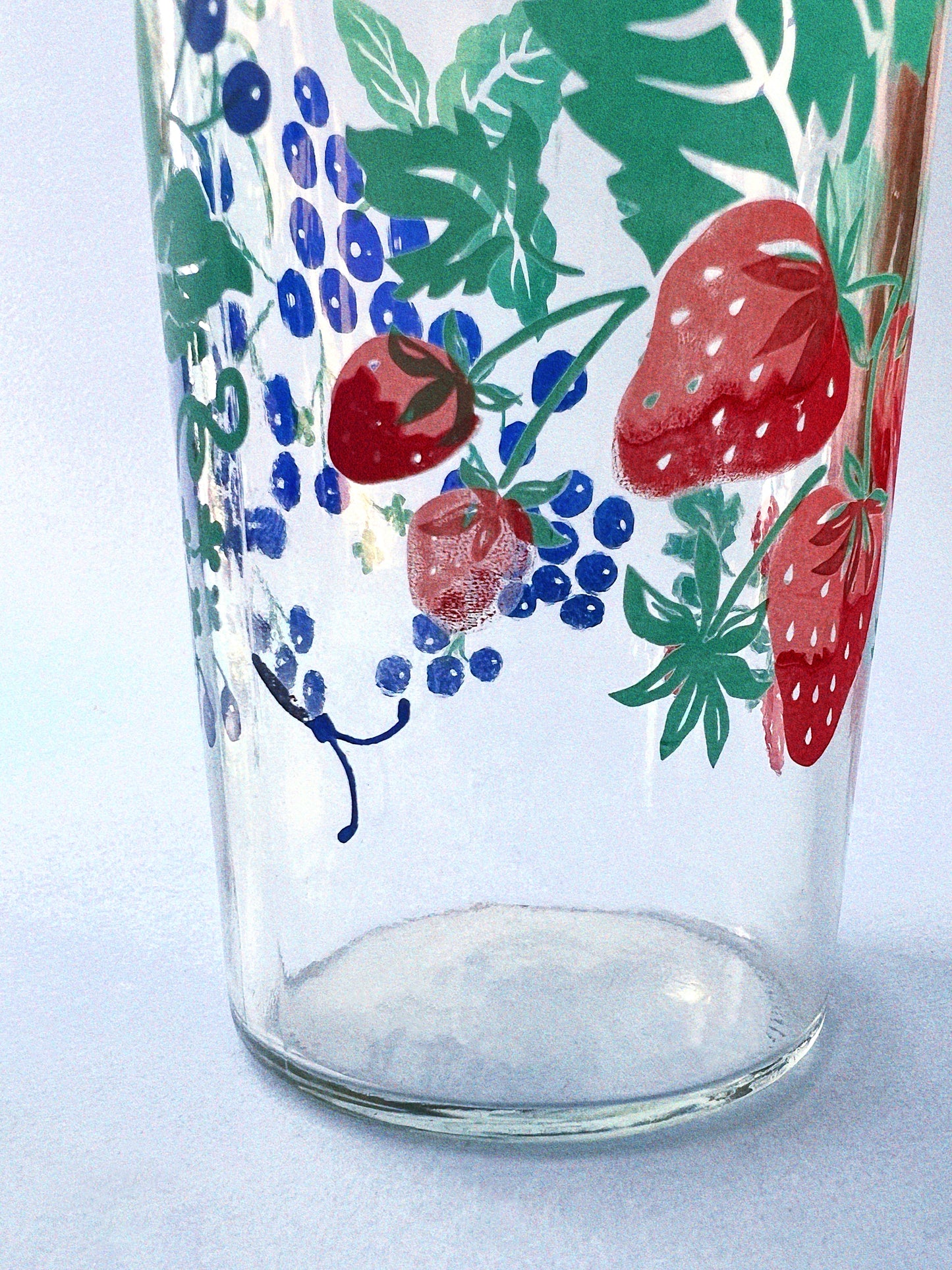 Strawberry Jelly Jar Tumblers, Set of 4