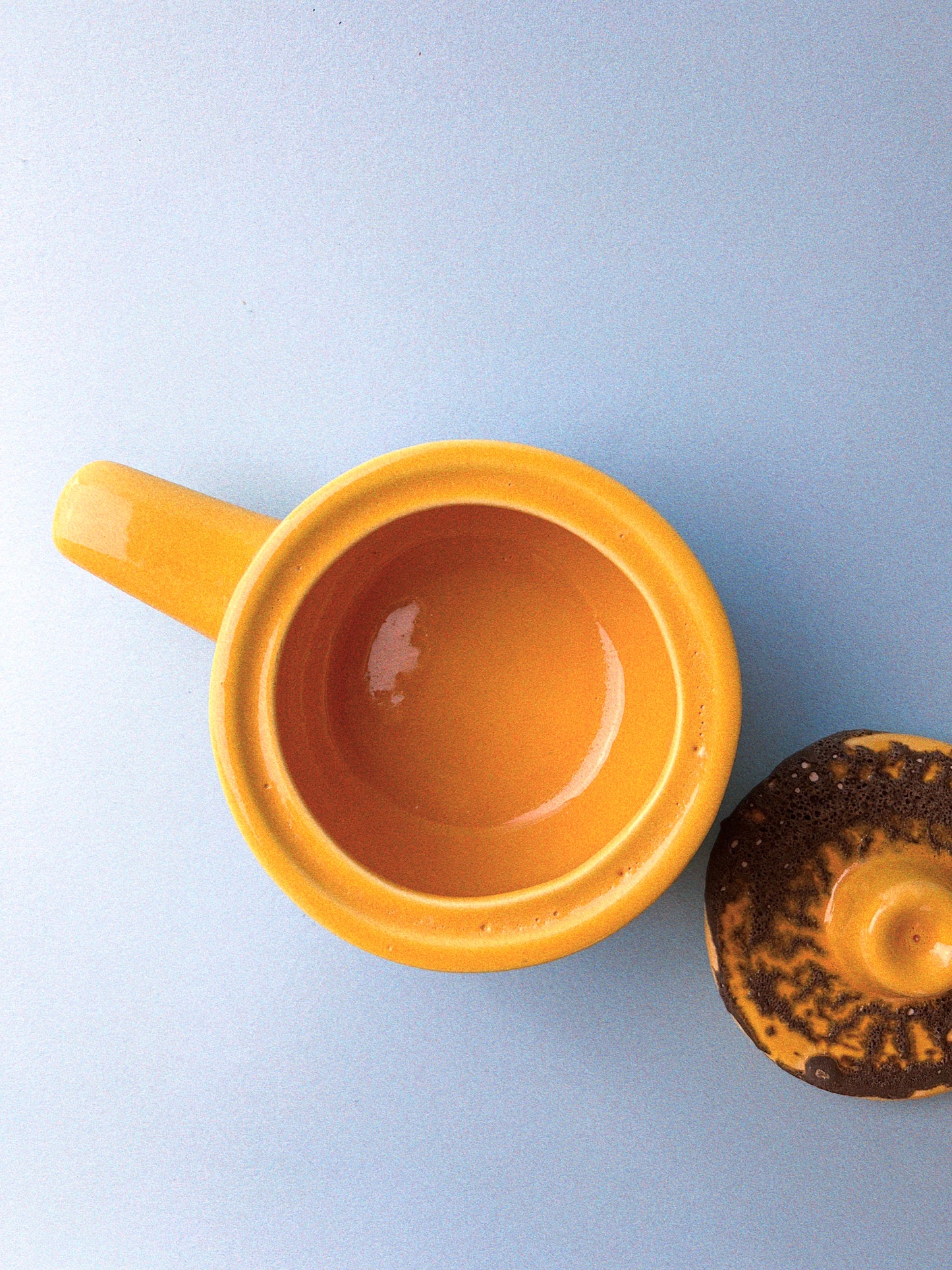 Vintage 'Laurentain' Volcanic Glaze French Onion Soup Bowls, Set of 4