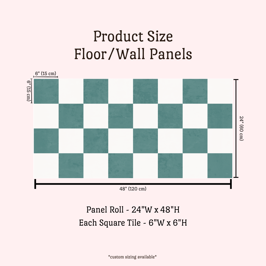 Checkerboard Sticker Tile | Wild Amazon
