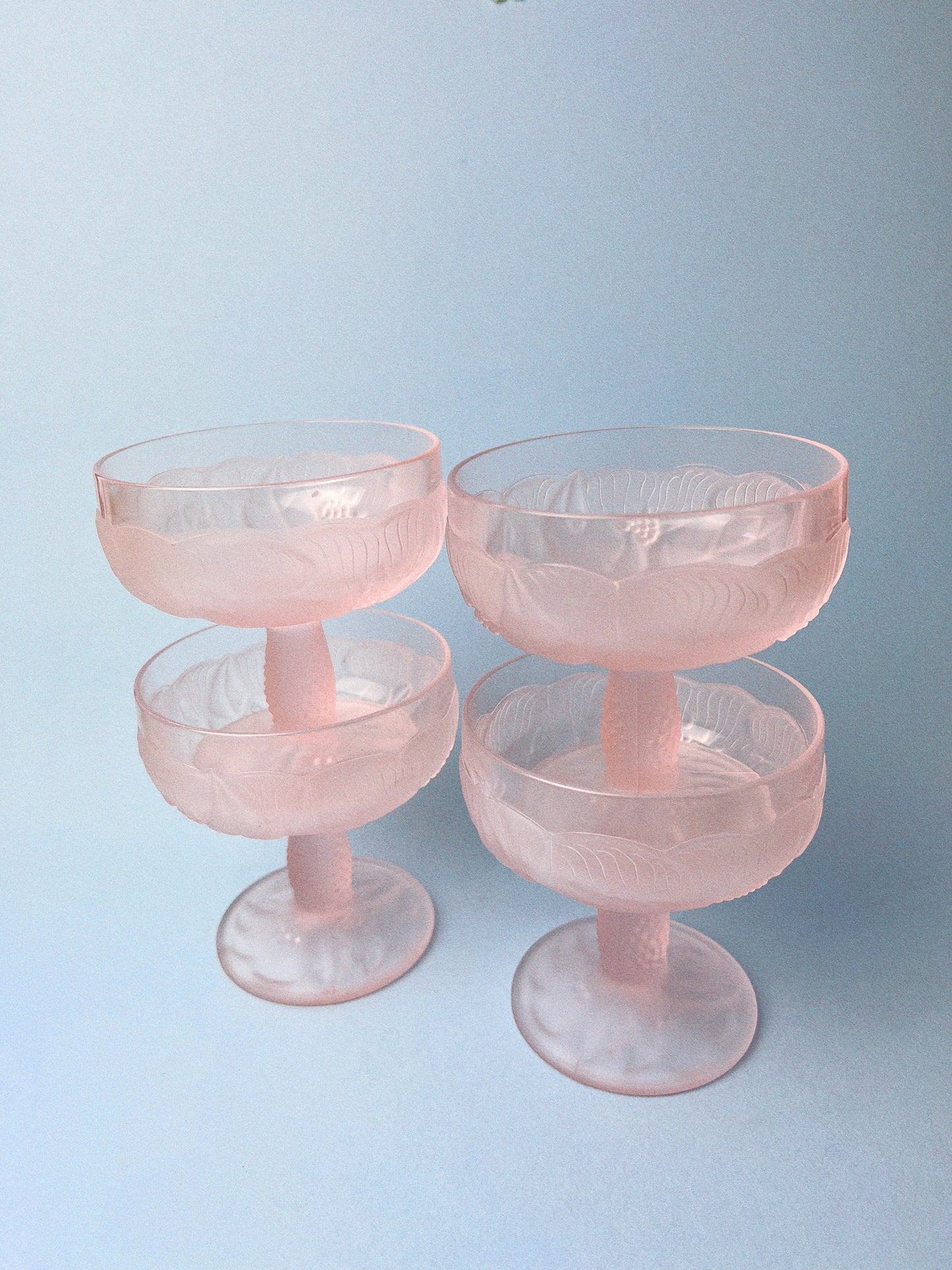Florestine Champagne/Sherbet Glasses, Set of 4