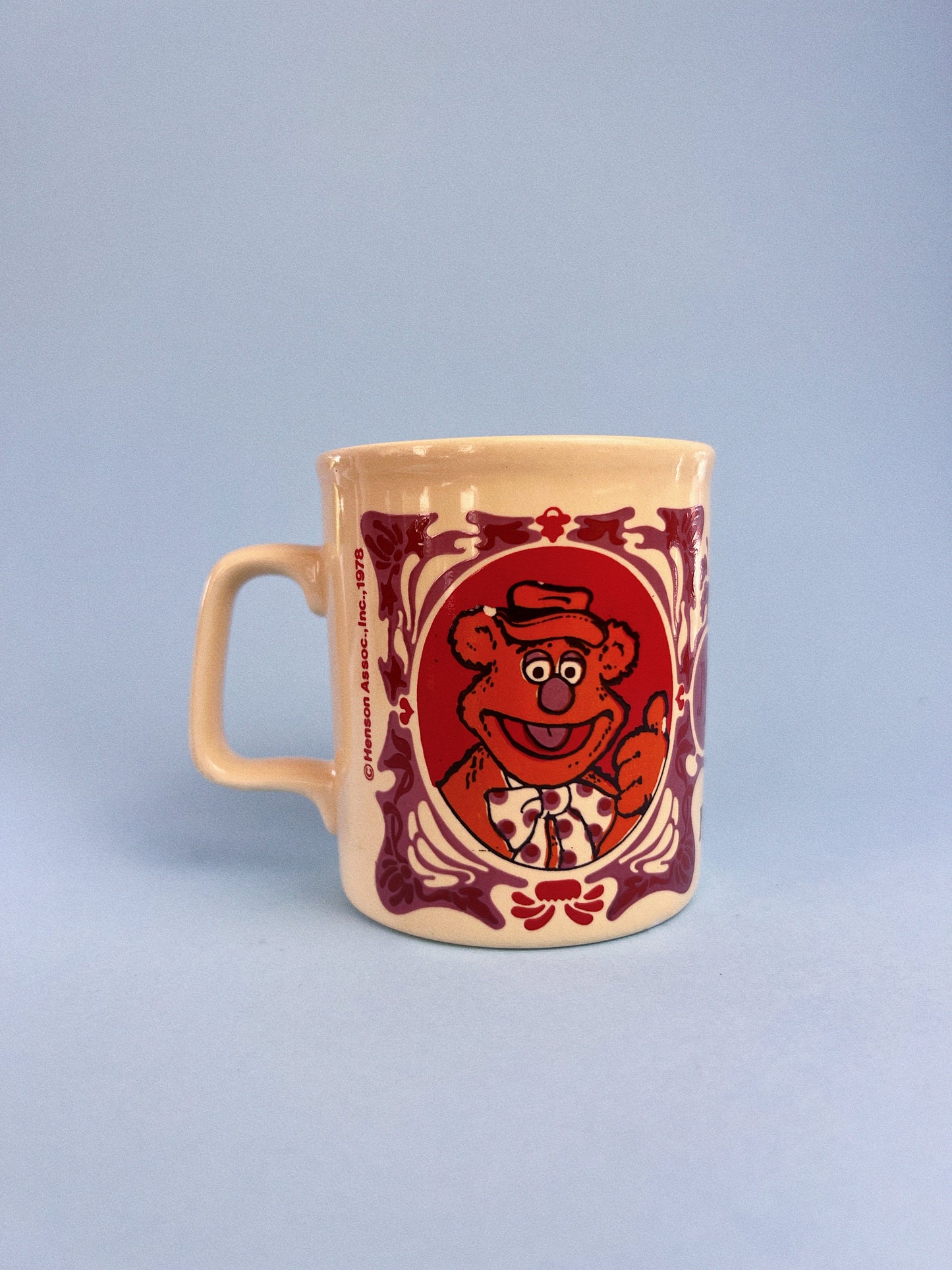 Vintage 'The Muppet Show' Fozzie Bear Mug