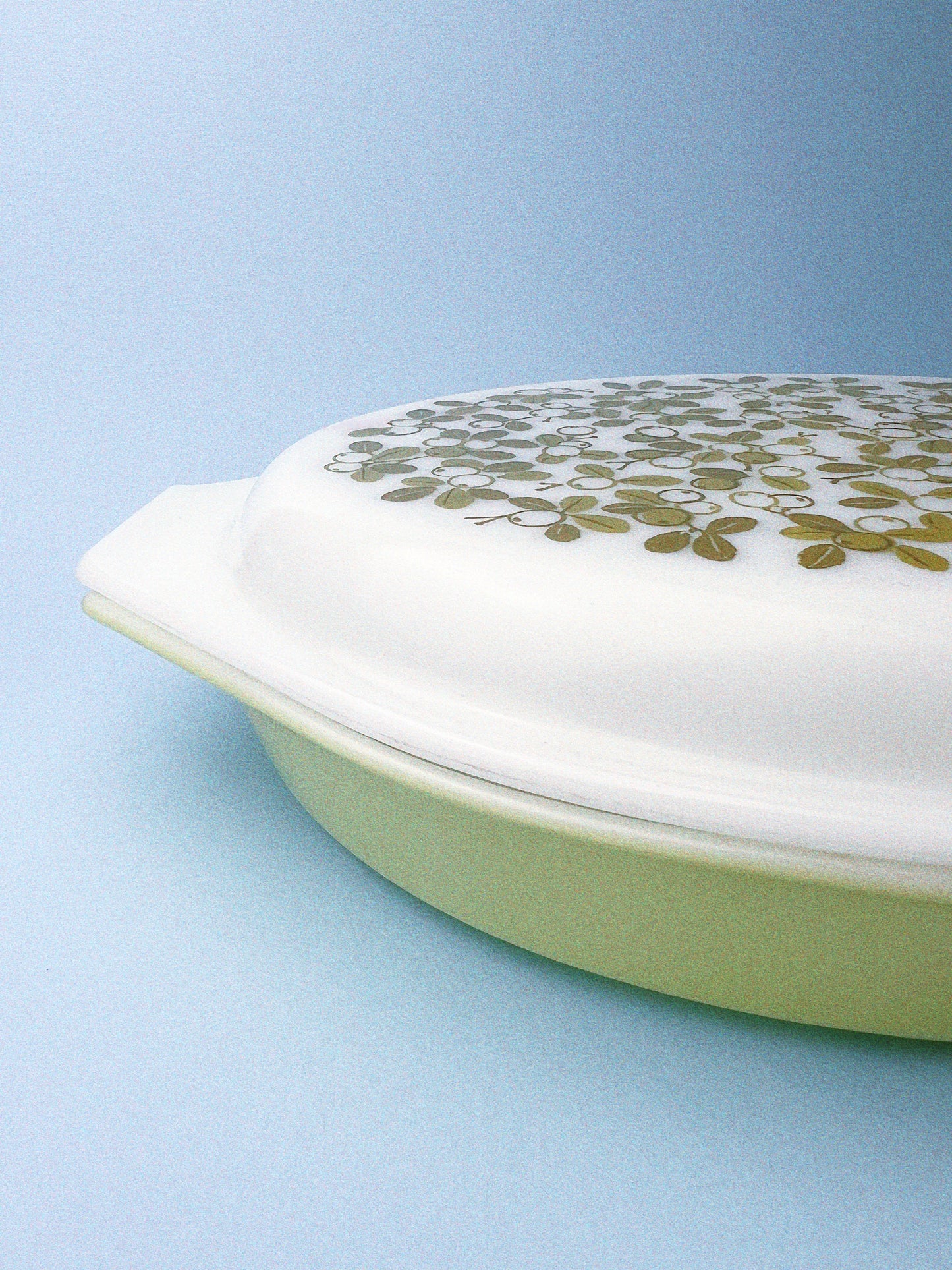 Verde Green Divided Dish