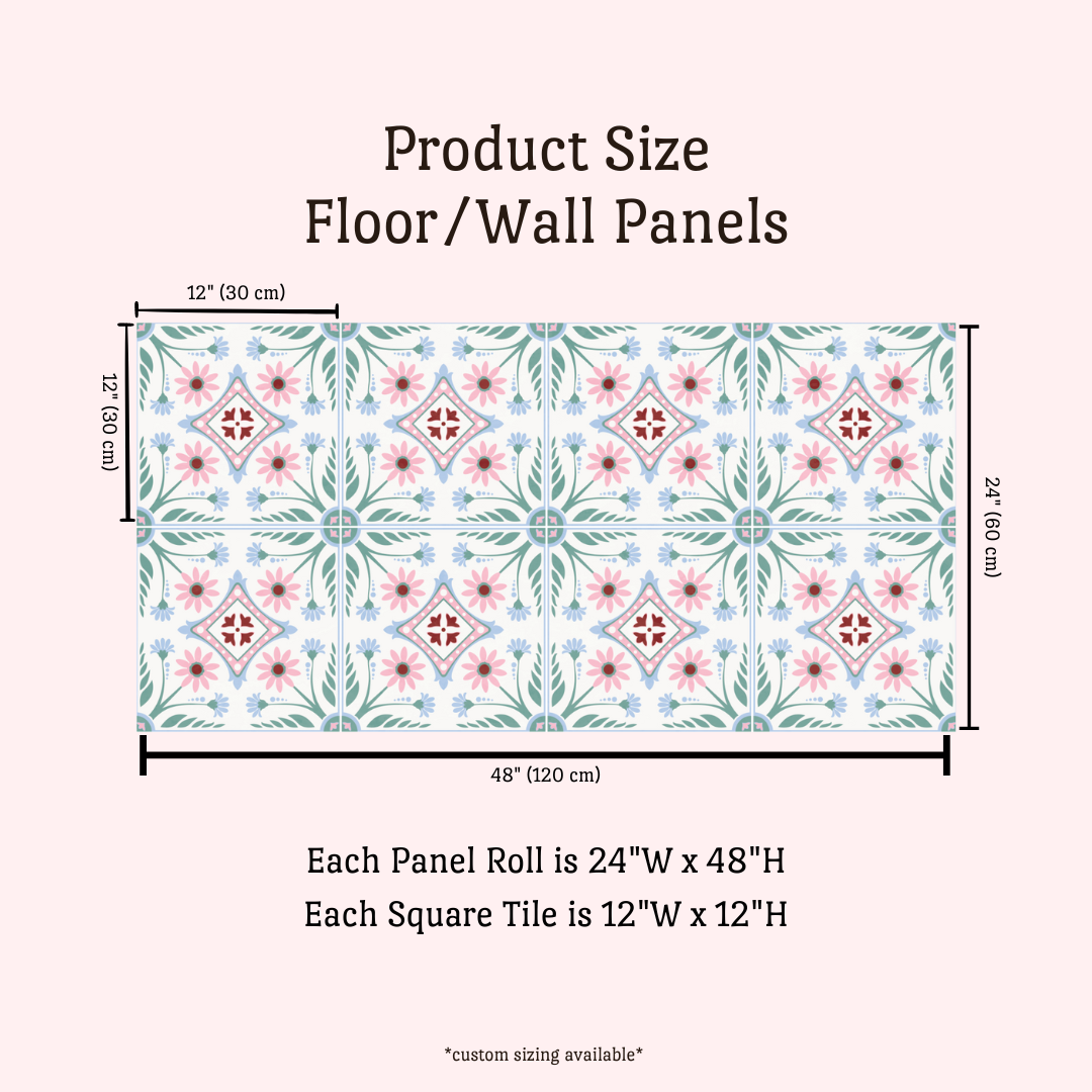 Junie Sticker Tile | Wild Field