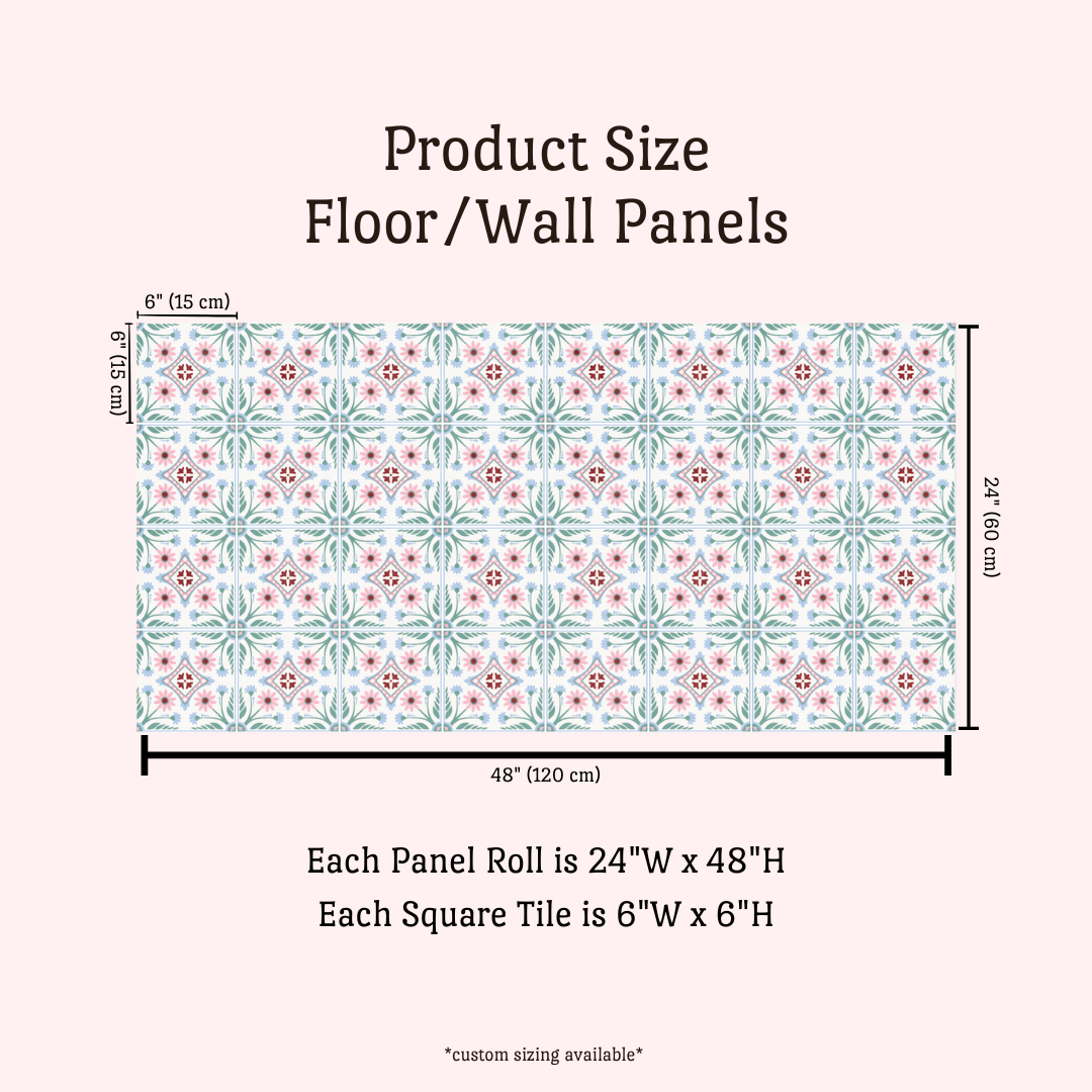 Junie Sticker Tile | Wild Field