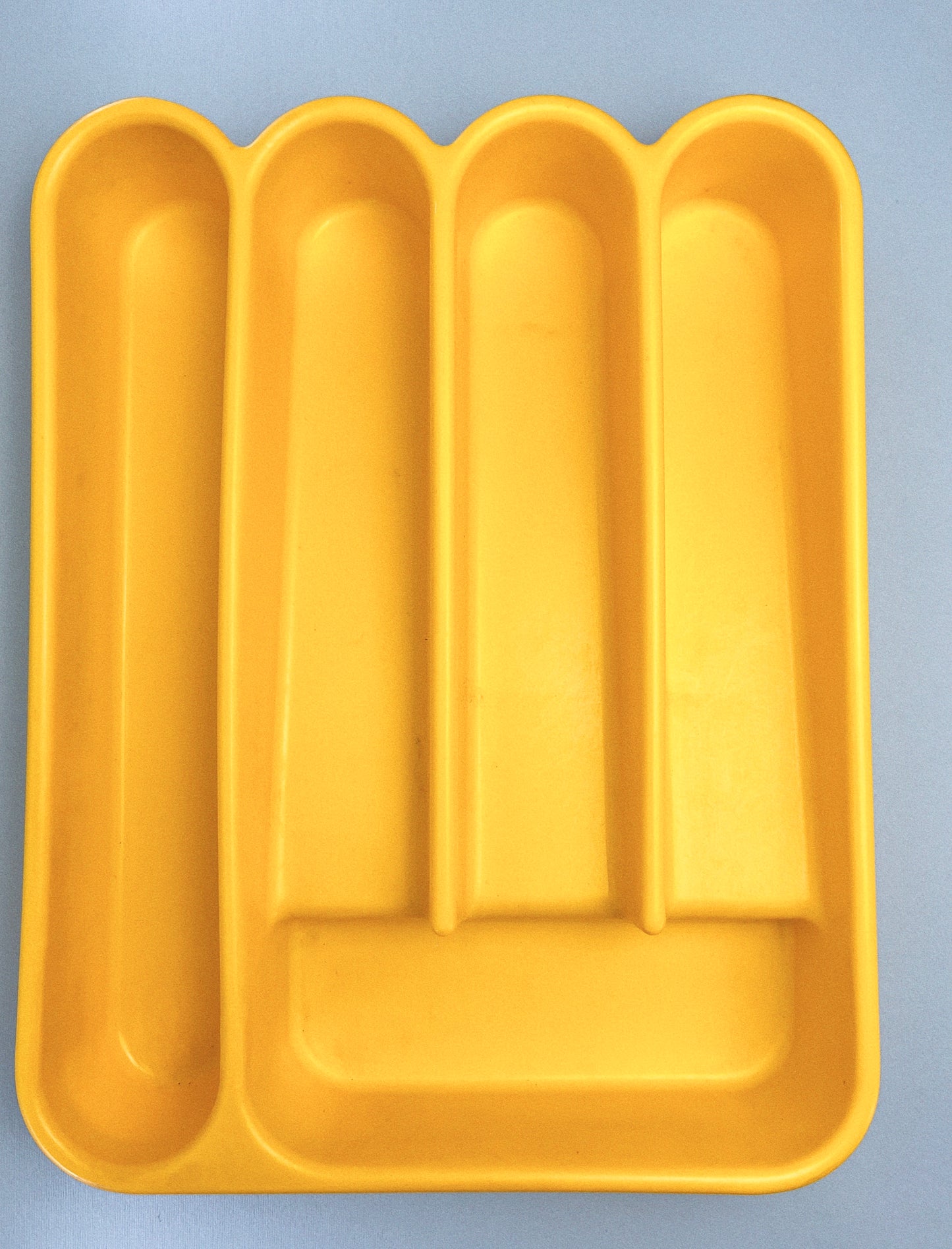 Vintage 'Ingrid Chicago' Plastic Divided Cutlery Kitchen Drawer Tray