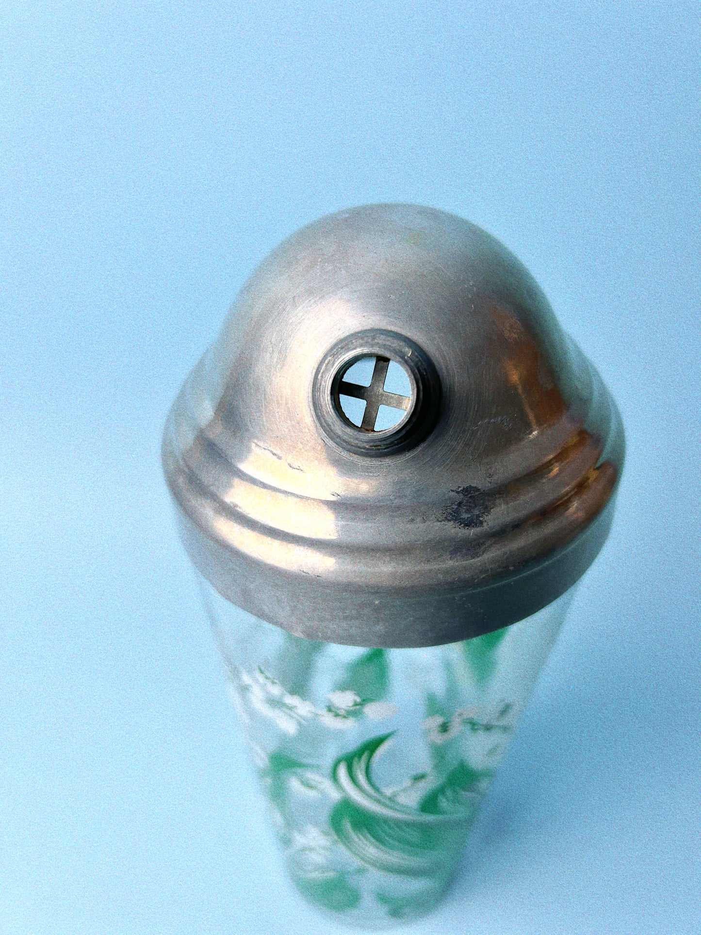 Lily of the Valley Cocktail Shaker | Hazel Atlas